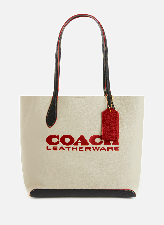 Kia leather tote bag COACH