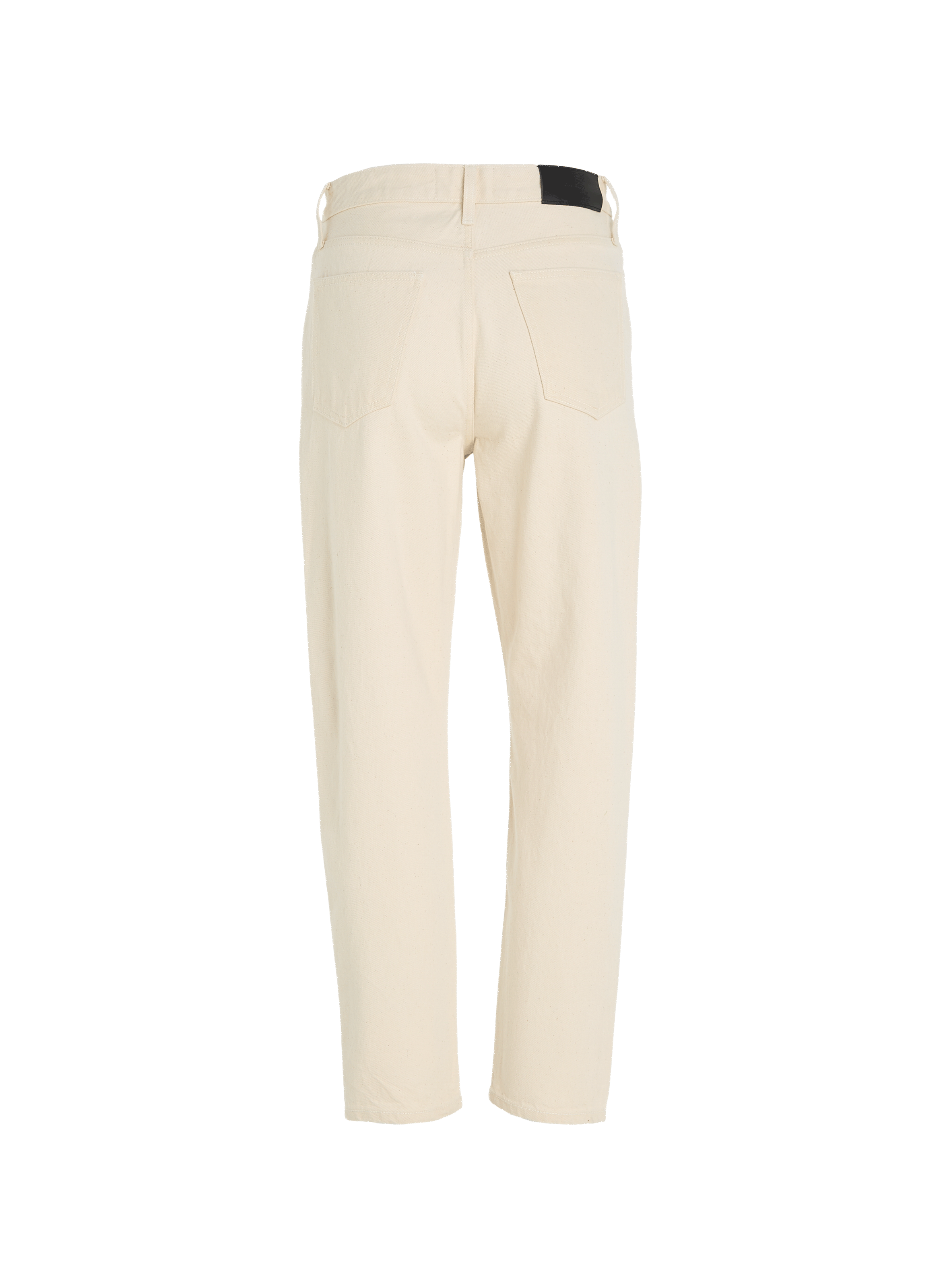 Pantalon mom en coton