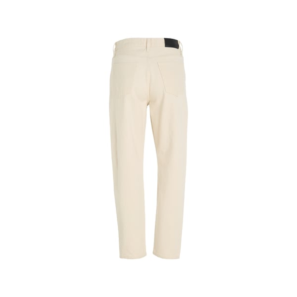 Pantalon mom en coton