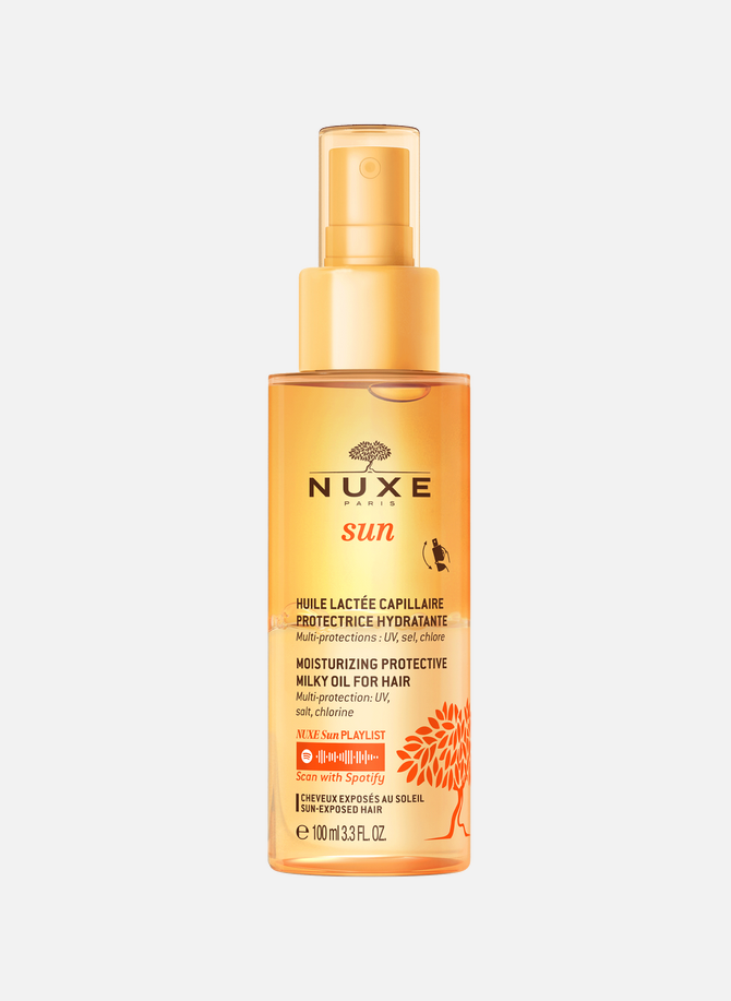 Feuchtigkeitsspendendes, schützendes milchiges Haaröl, NUXE sun NUXE