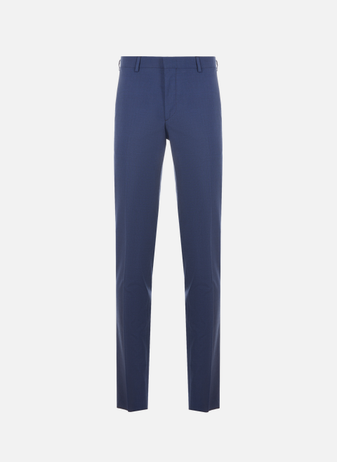 Blue wool suit pants SEASON 1865 