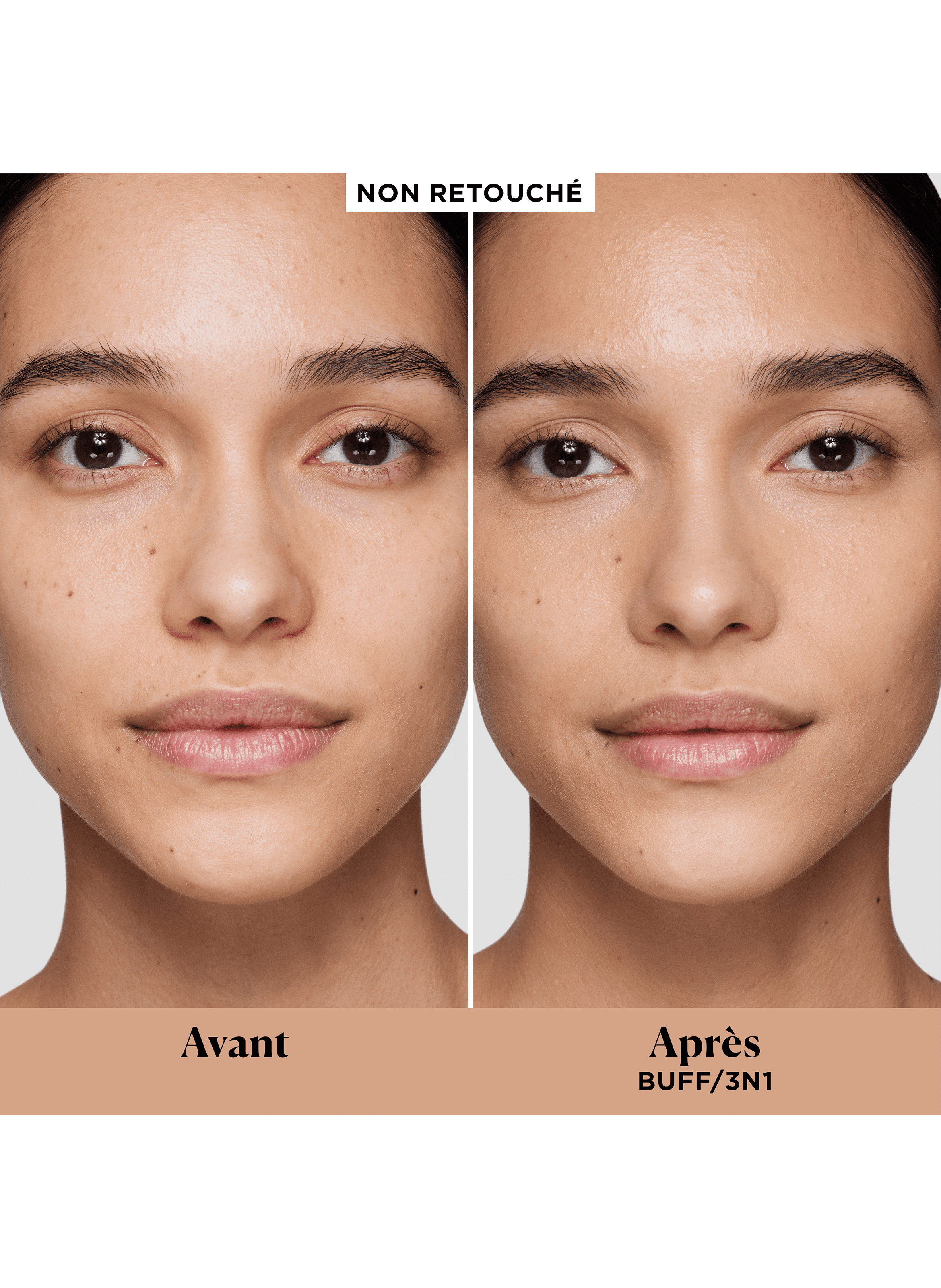 Fond de teint - Real Flawless Foundation LAURA MERCIER 3n1 buff