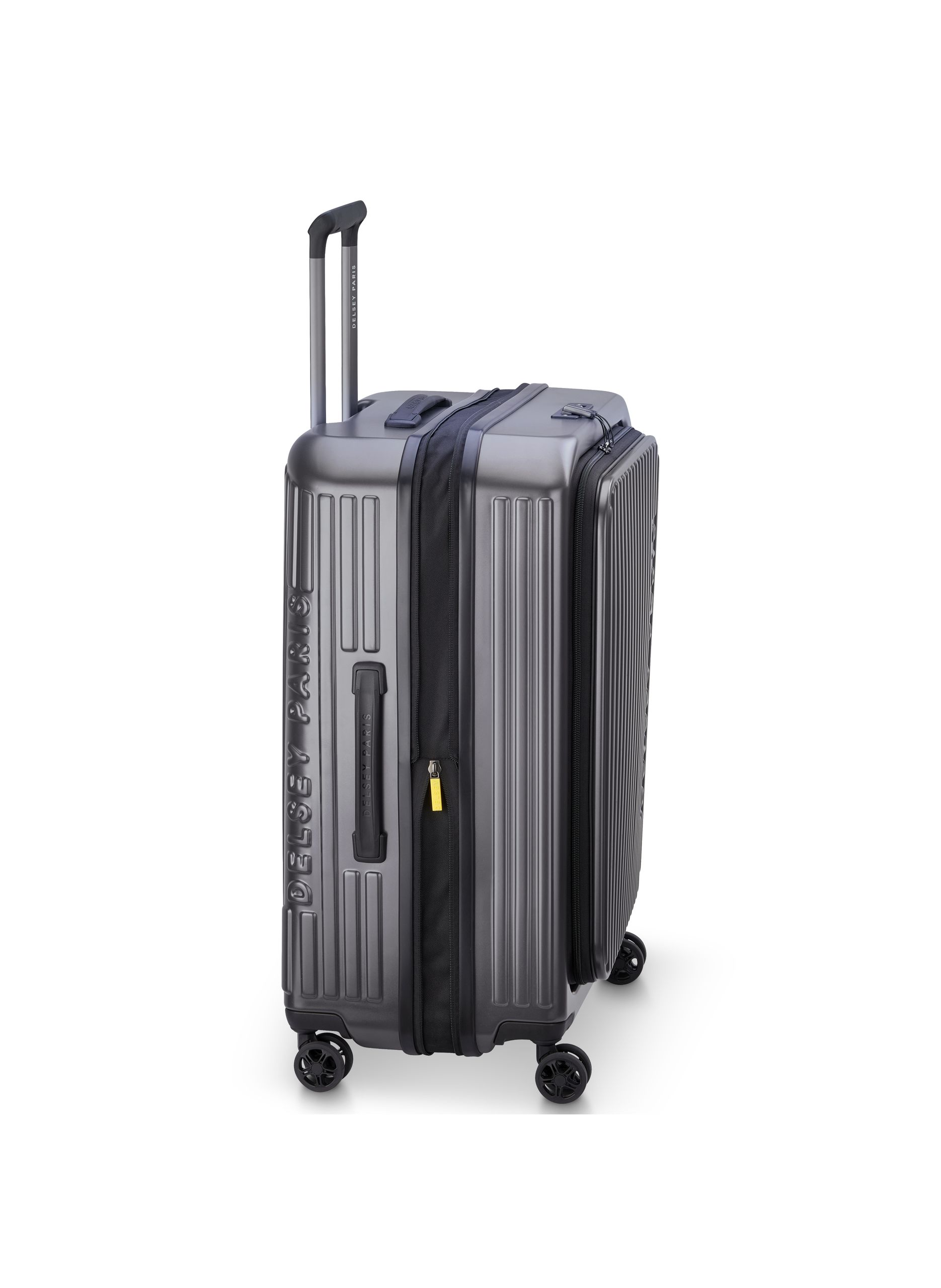 Valise soute rigide taille l - securitime zip DELSEY PARIS Gris