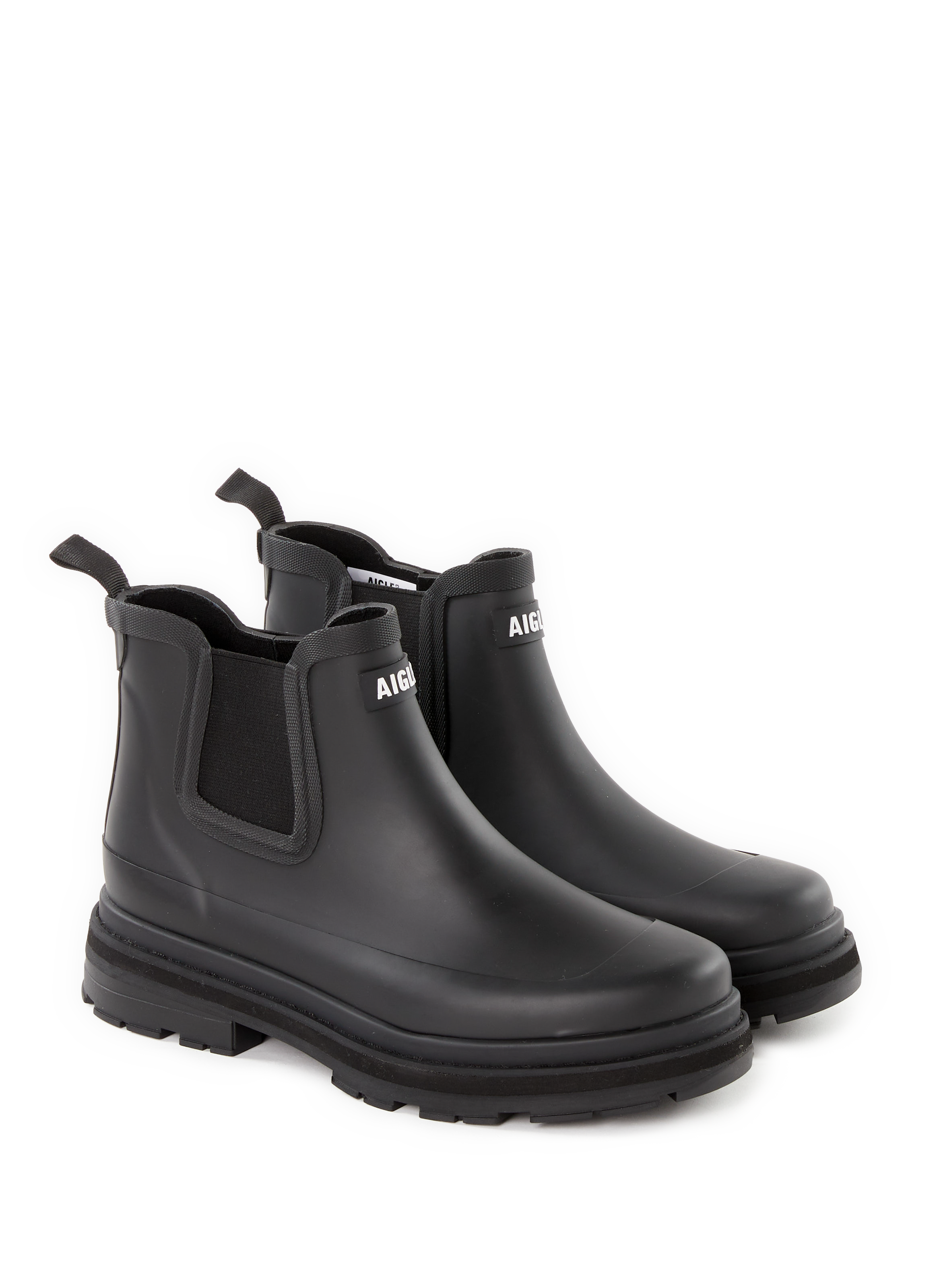 Bottines Soft Rain AIGLE Noir