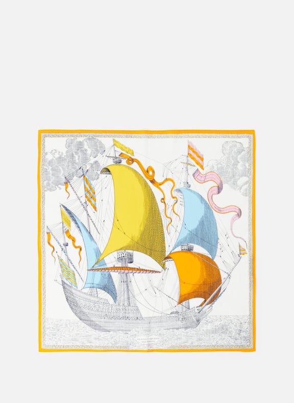 Square scarf From shores and dreams INOUITOOSH Square scarf From shores and dreams INOUITOOSH