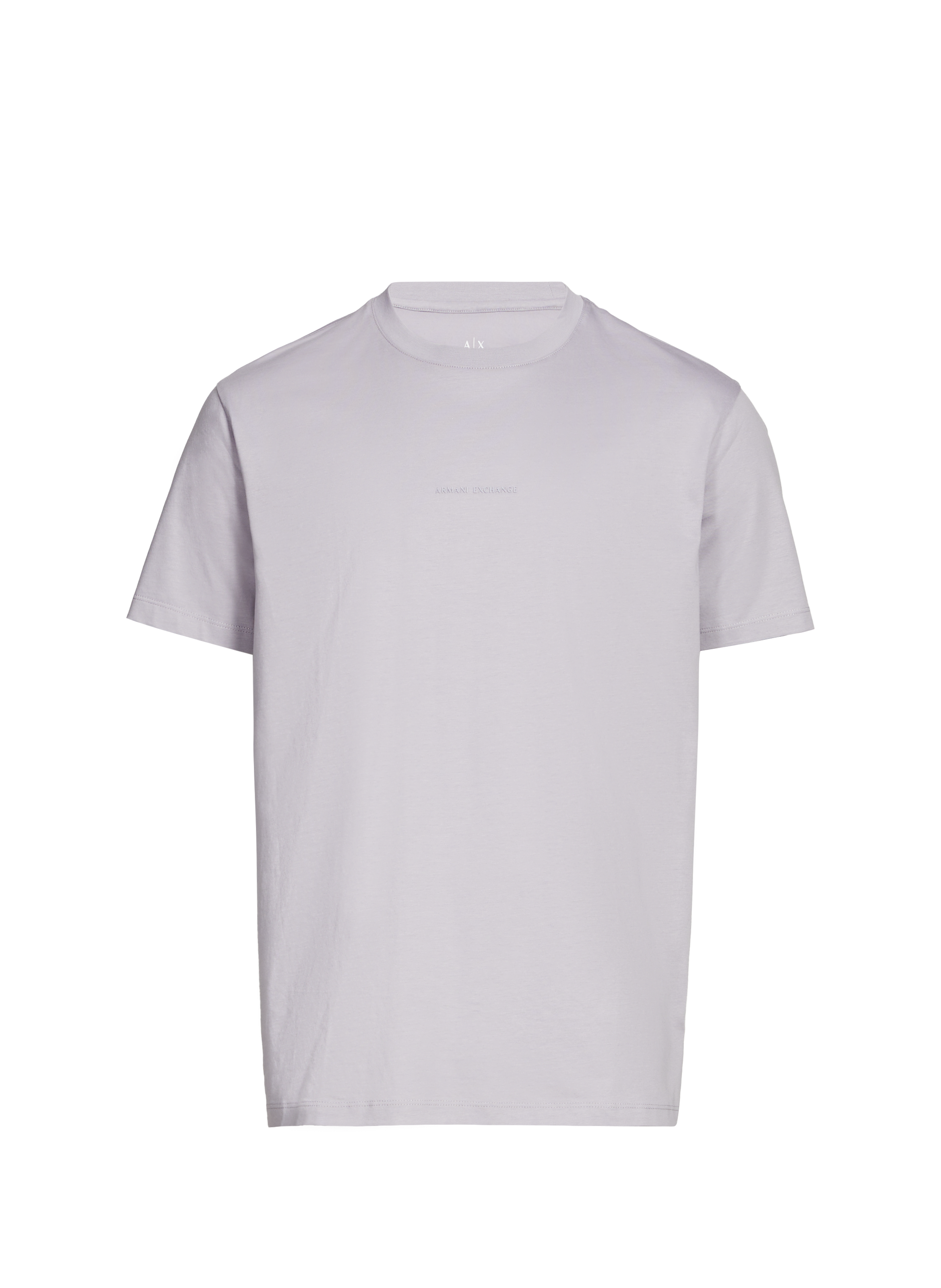 Tee-shirt manches courte en coton ARMANI EXCHANGE Violet