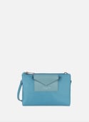 Double pochette - smart kba  Bleu cendre