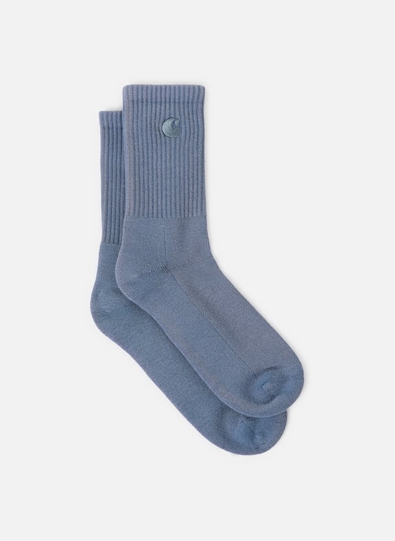 Mid-Calf Socks Hudson Blue by CARHARTT WIP CARHARTT WIP Mid-Calf Socks Hudson Blue