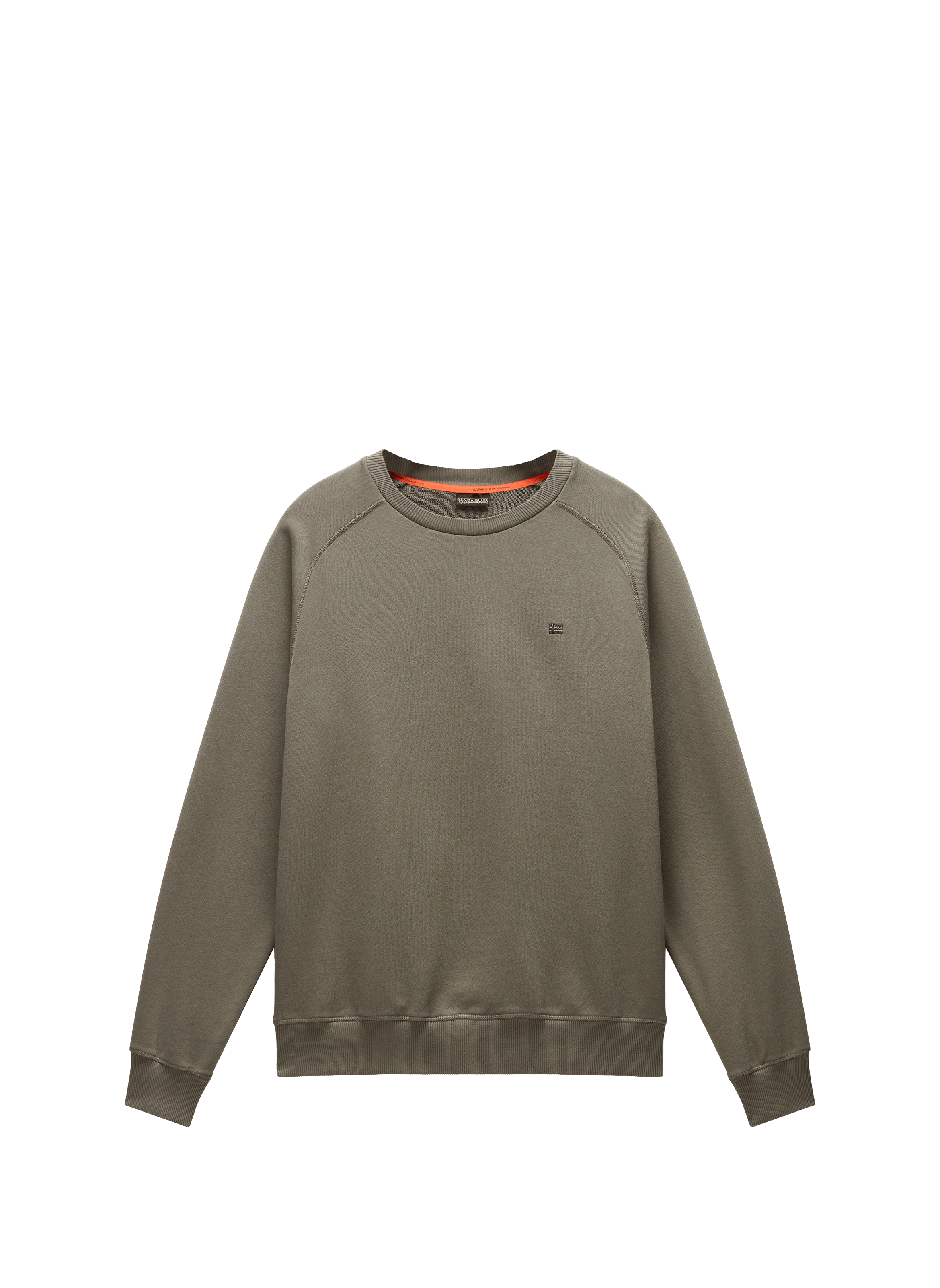 Cotton sweatshirt NAPAPIJRI Green