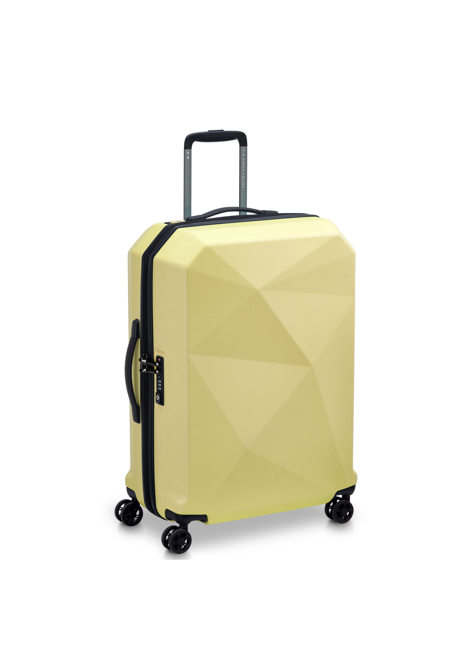 Valise soute rigide taille l - karat 2.0 DELSEY PARIS Jaune