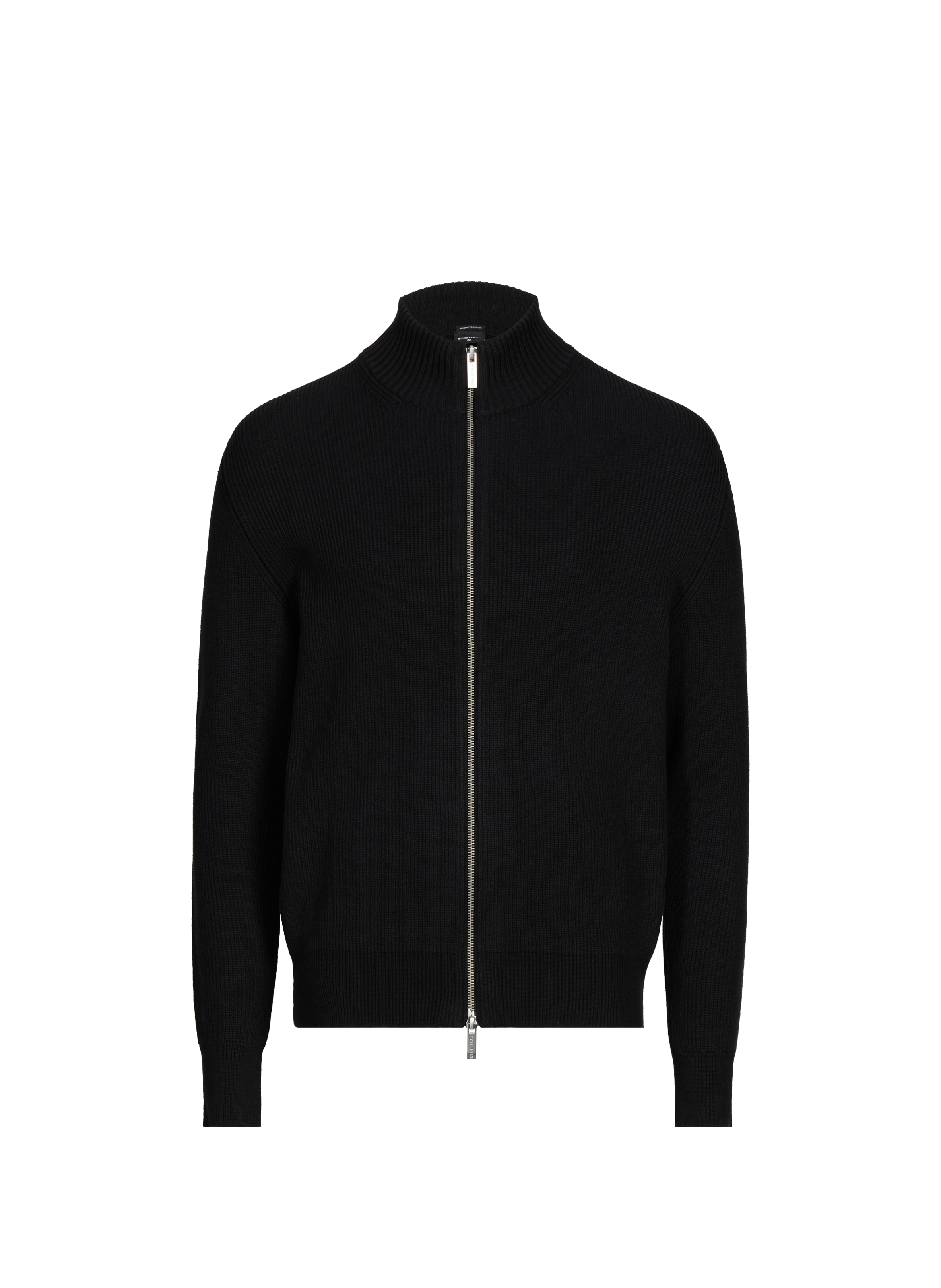 STRELLSON Gilet en coton mélangé Noir