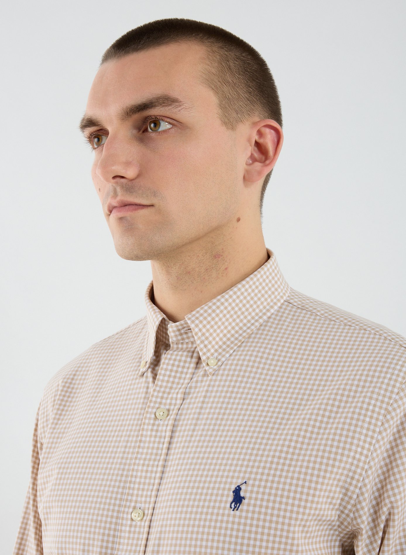 Check cotton Shirt POLO RALPH LAUREN Khaki