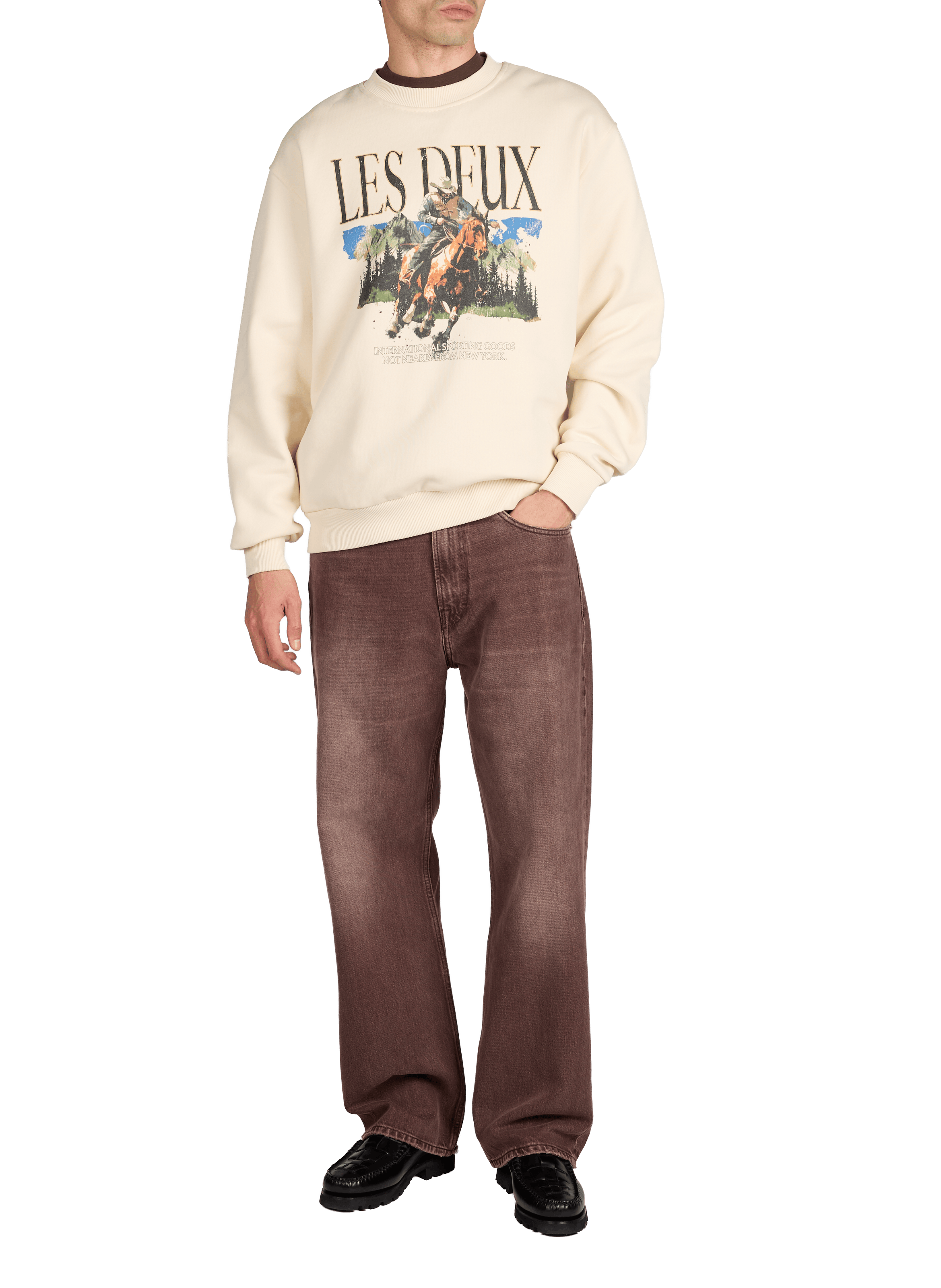 Organic cotton Cole Cowboy sweatshirt LES DEUX Multicolour