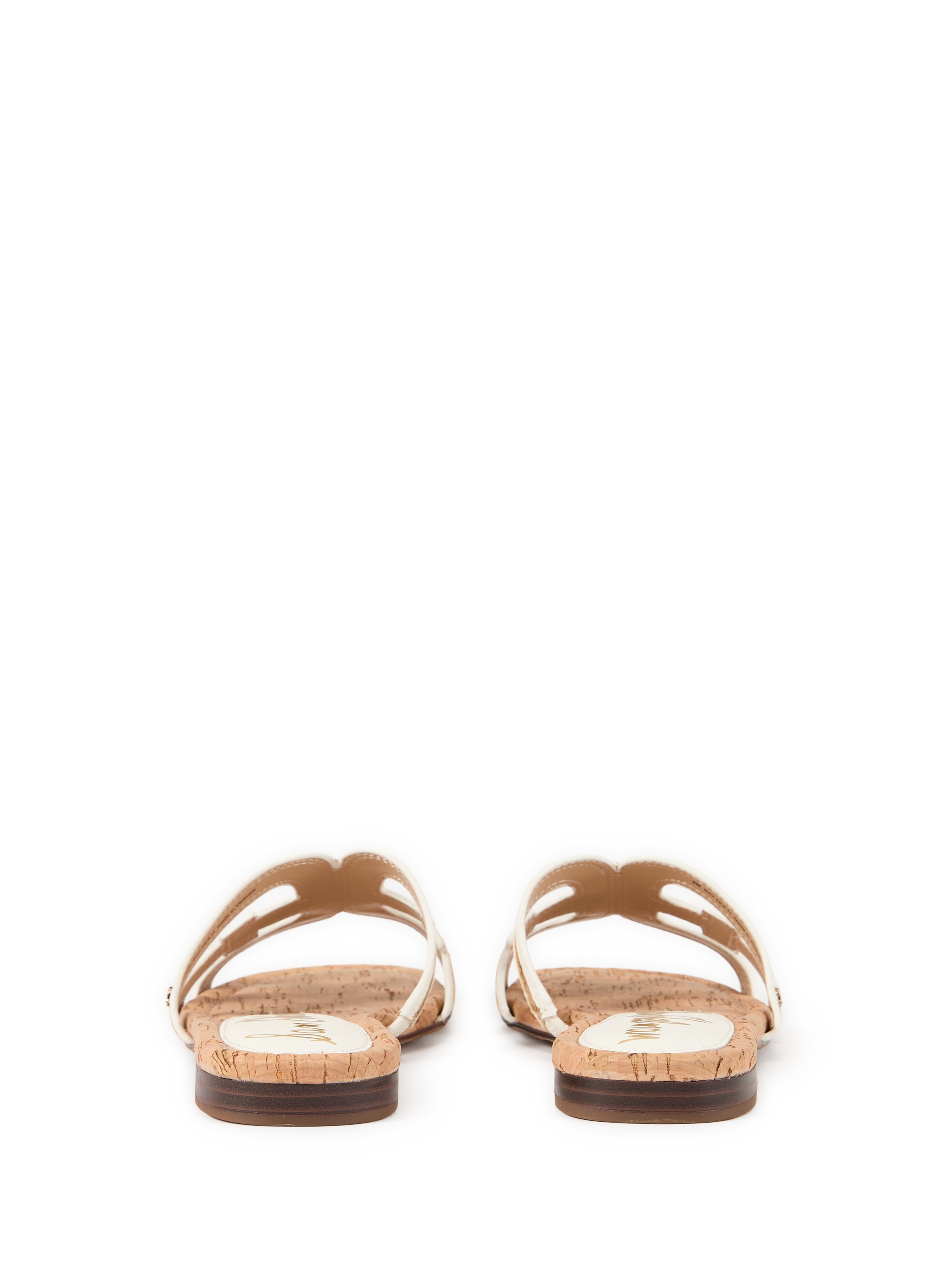 Mules Bay logo SAM EDELMAN White