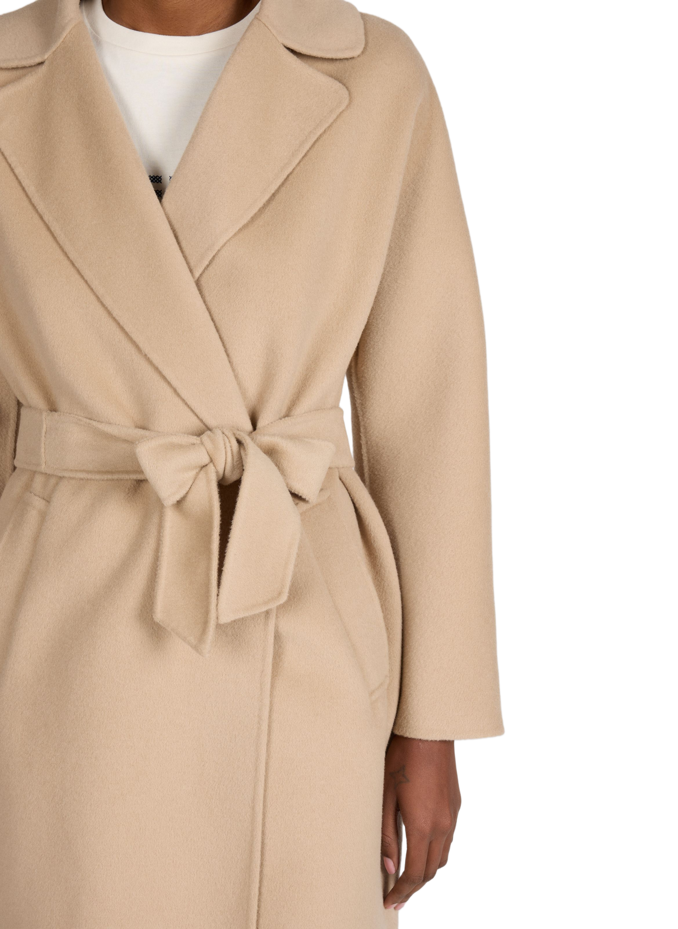 Wool blend Coat WEEK END Brown