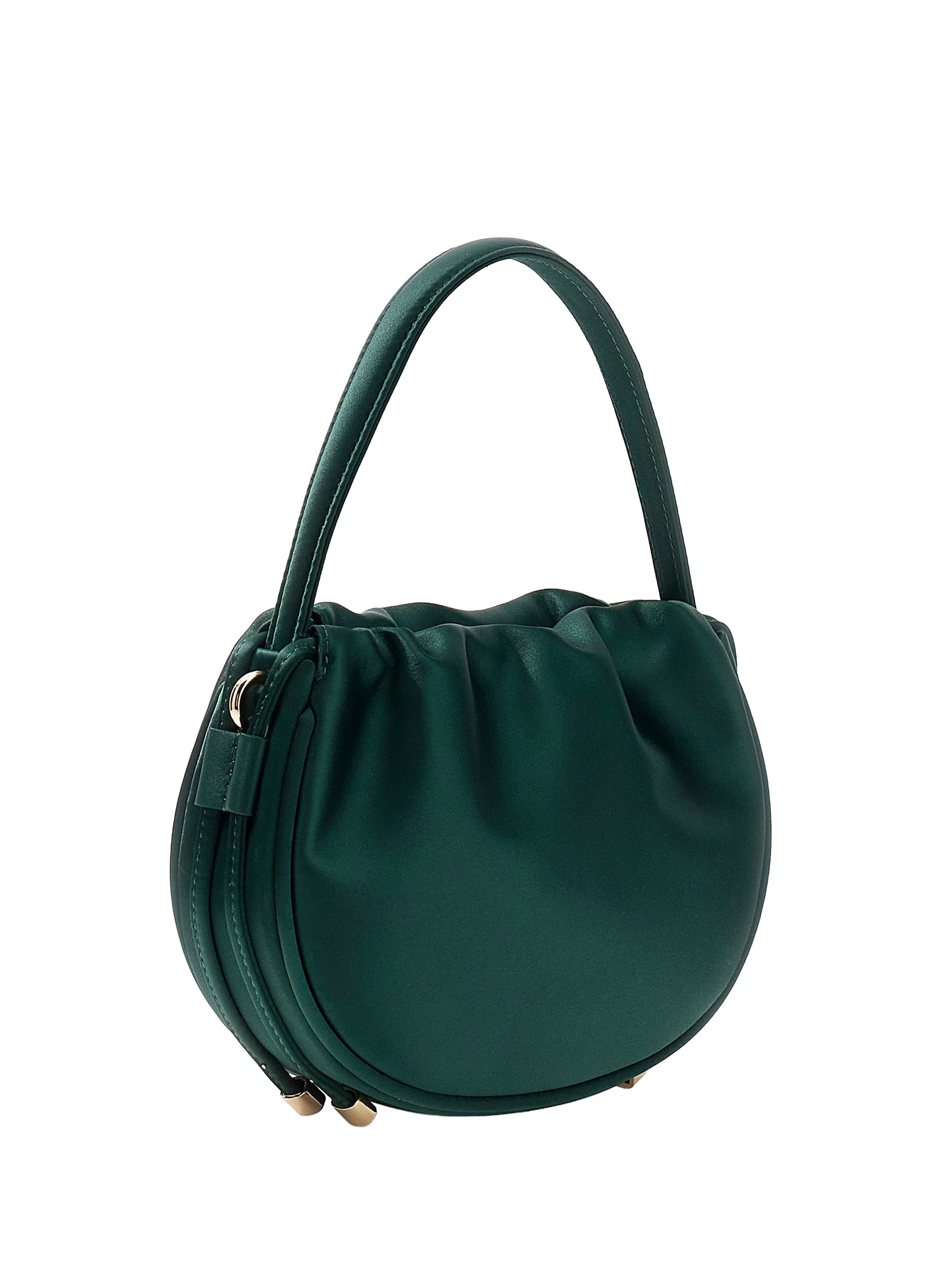 Mini sac à main Elsie froncé GUESS Vert