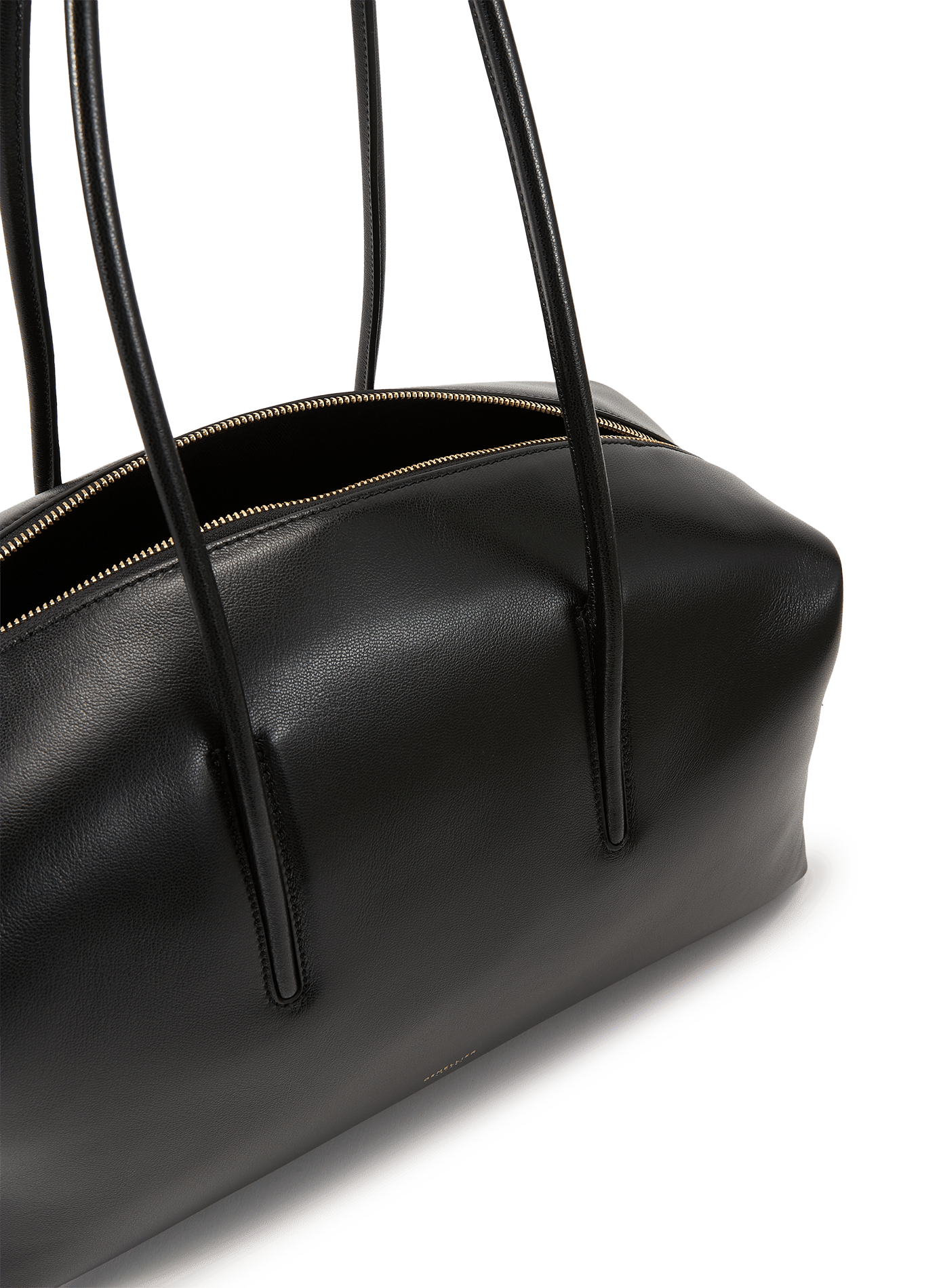 The Stockholm leather handbag. DEMELLIER LONDON Black