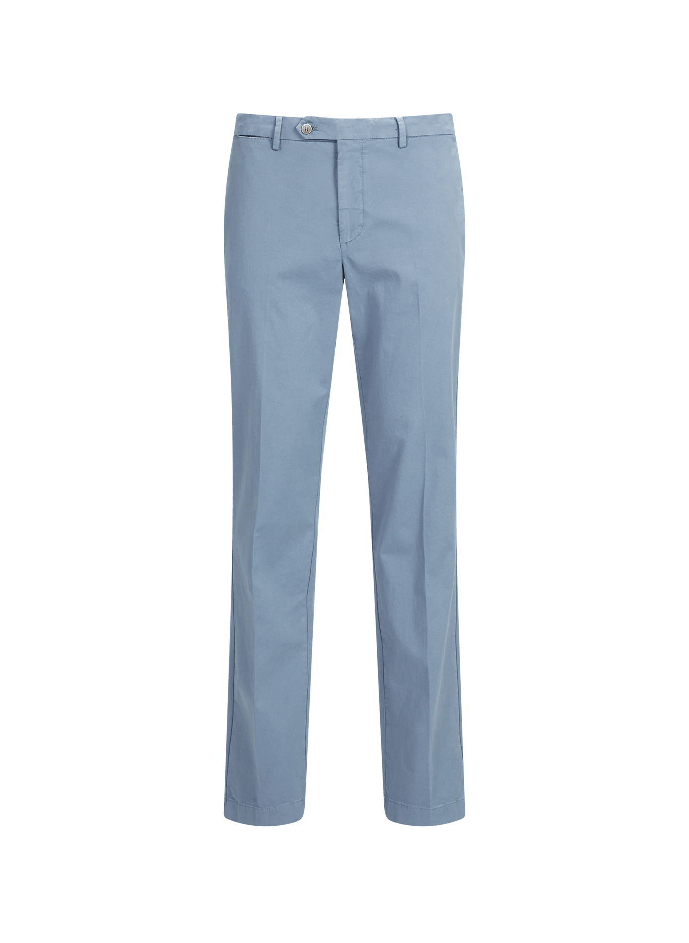 Pantalon chino en coton mélangé HACKETT Bleu