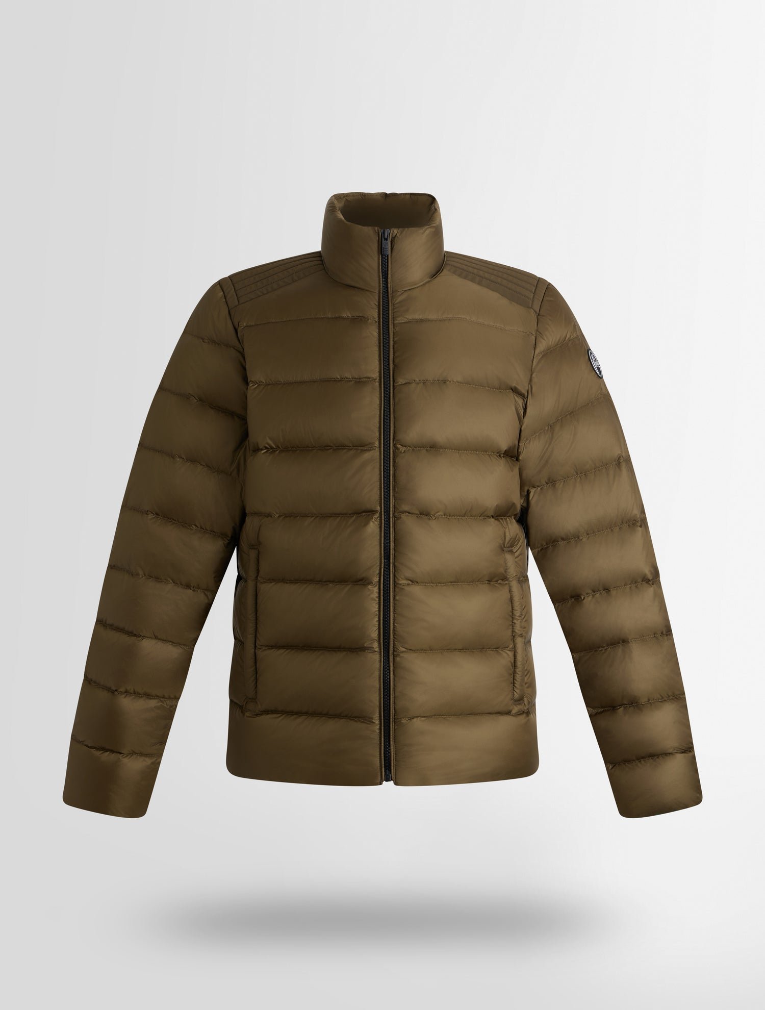 Doudoune gordyn col montant coupe regular FUSALP Marron