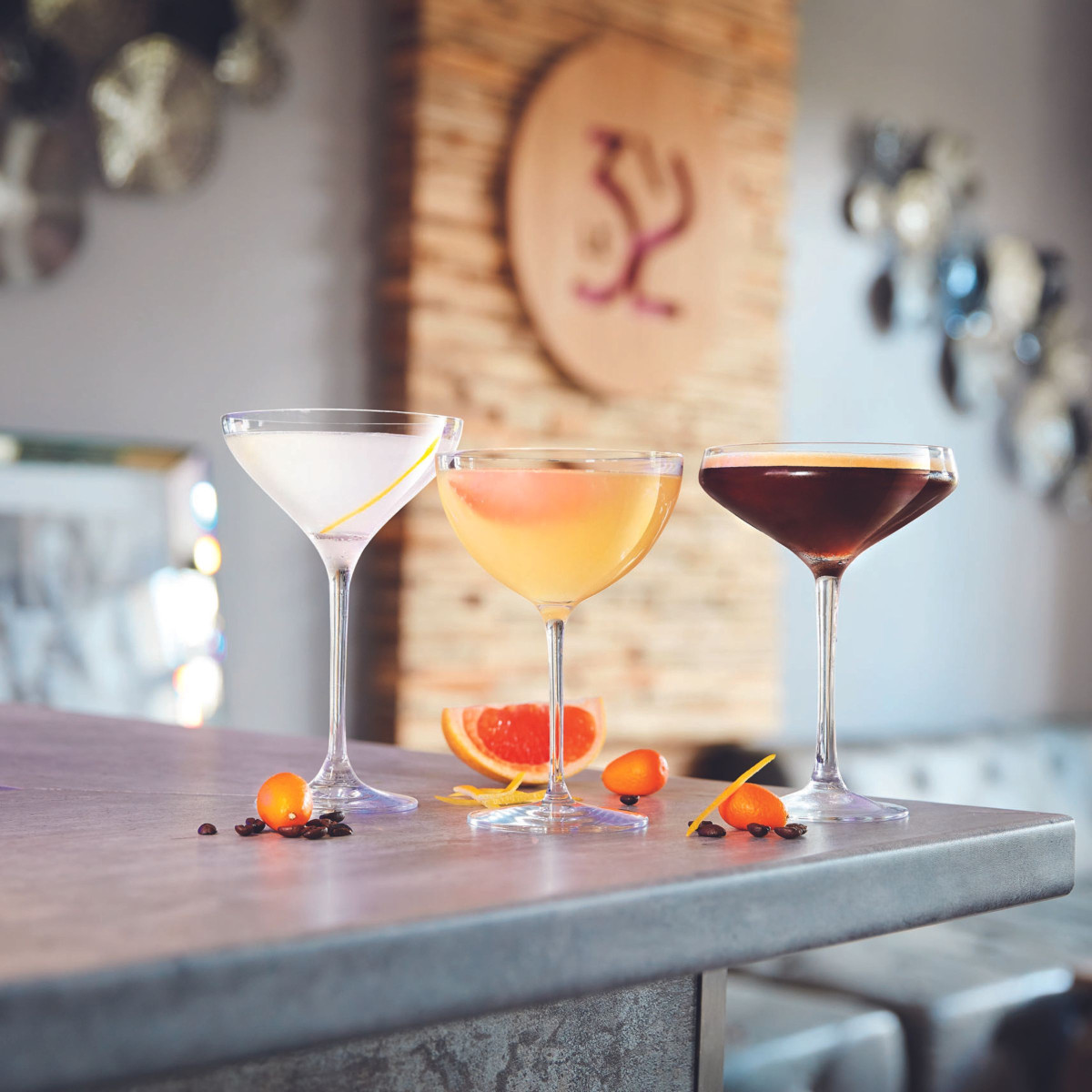 Champagne & cocktail - 6 coupes 30 cl CHEF & SOMMELIER Transparent