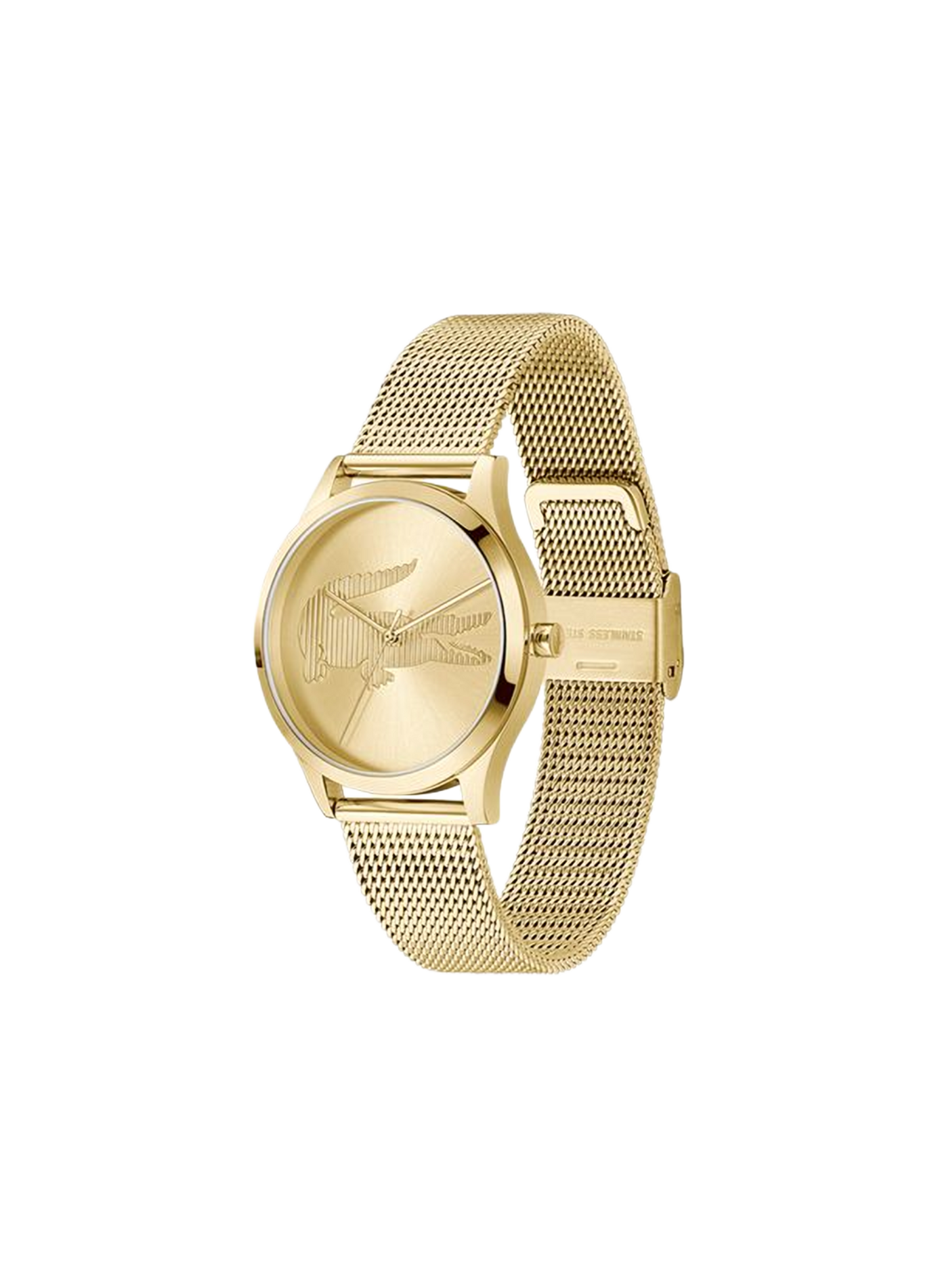 Montre quartz Crocodelle en acier inoxydable LACOSTE MONTRES Doré