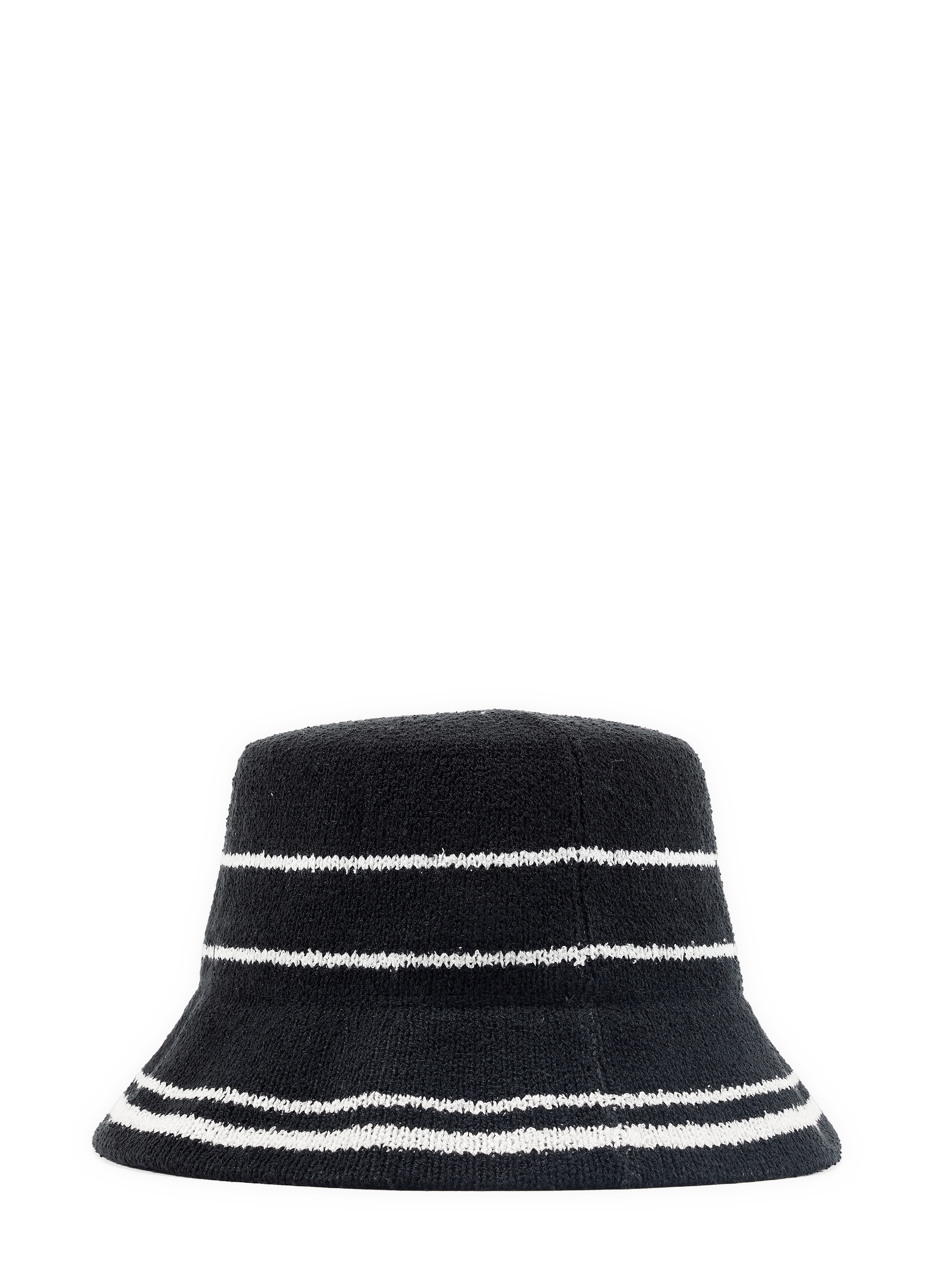 Bob K/Signature rayé KARL LAGERFELD Noir