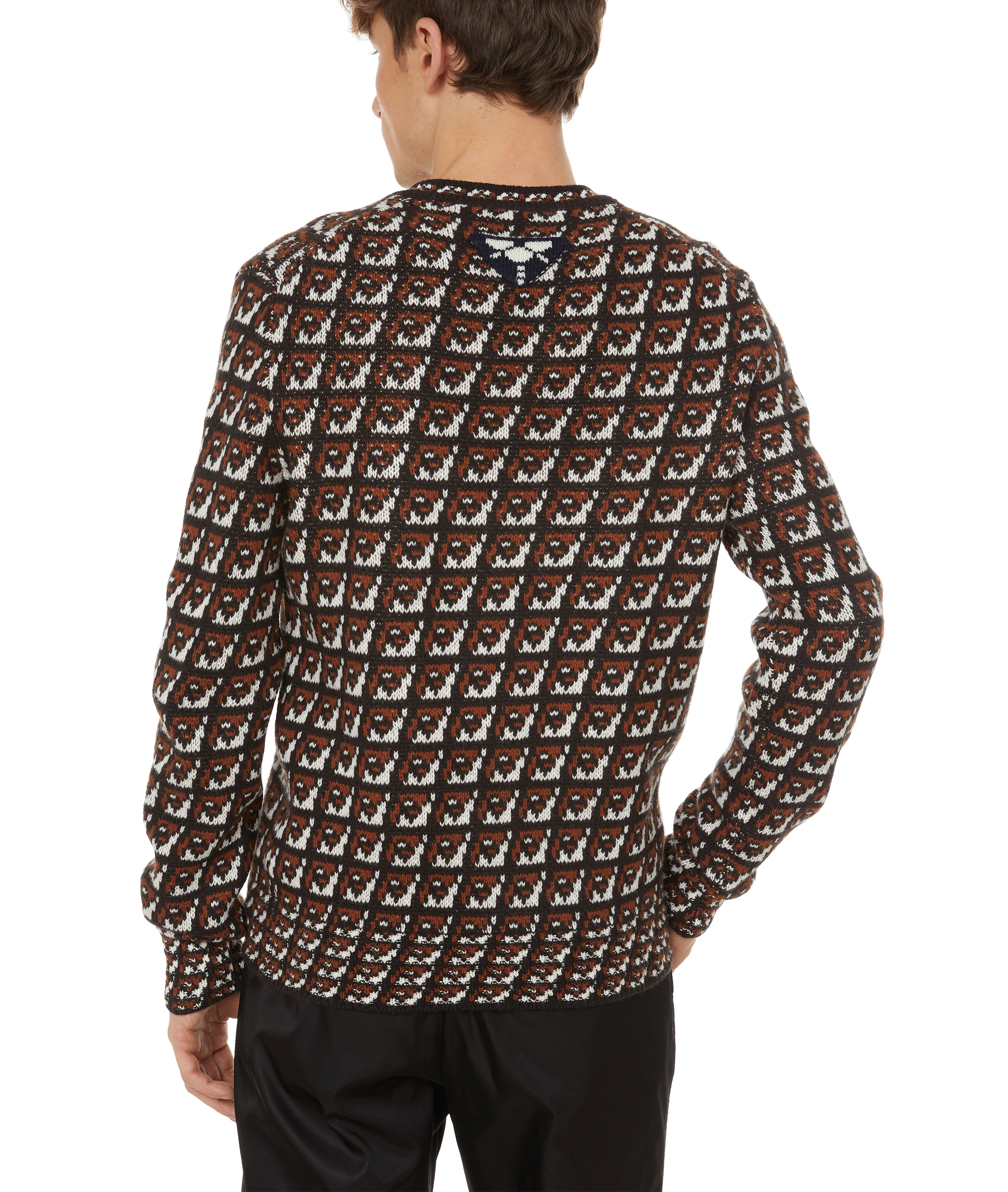Patterned jumper PRADA Brown
