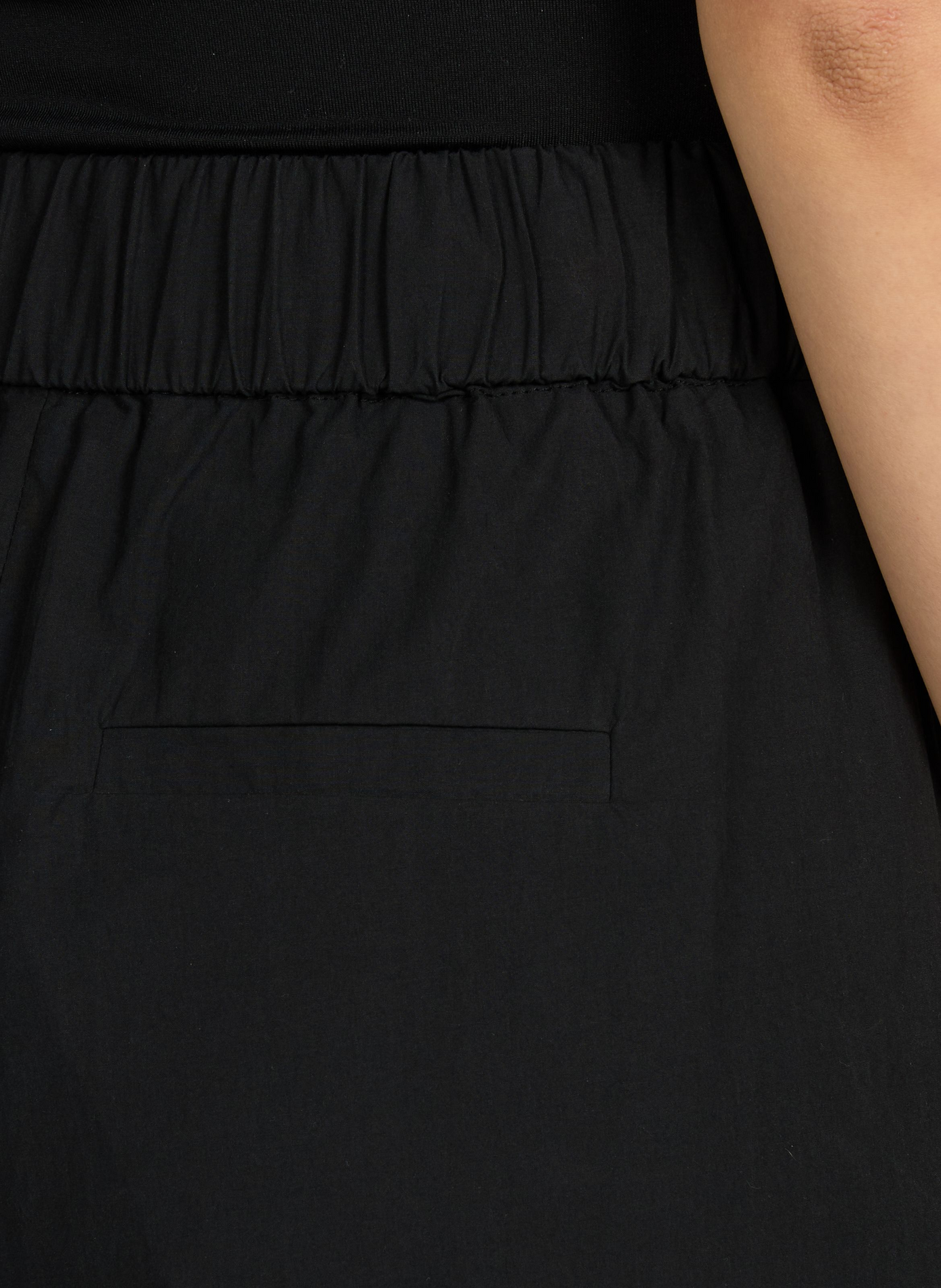 Bootcut cotton Jet trousers SUNCOO Black