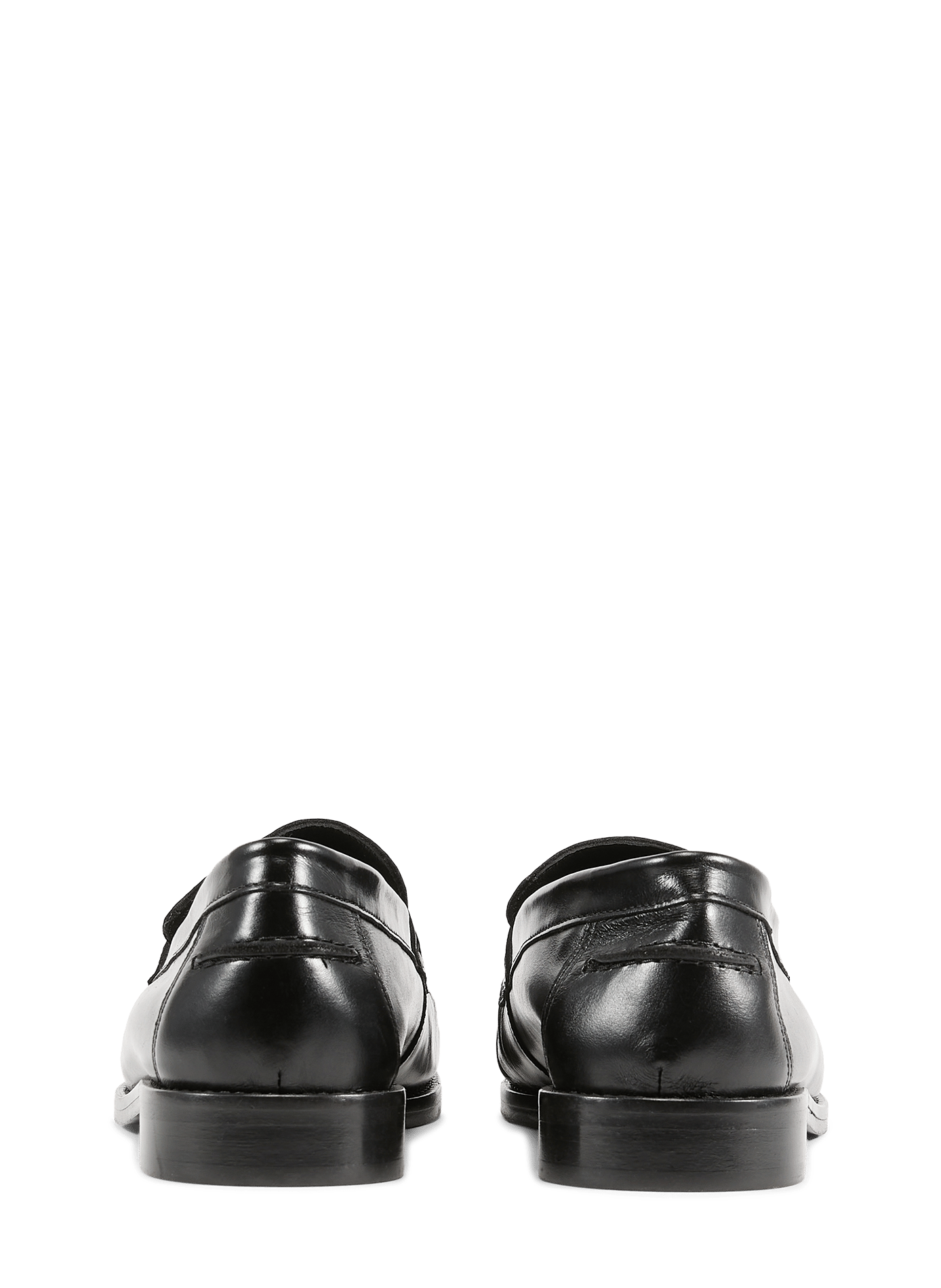 Leather loafers SAISON 1865 Black