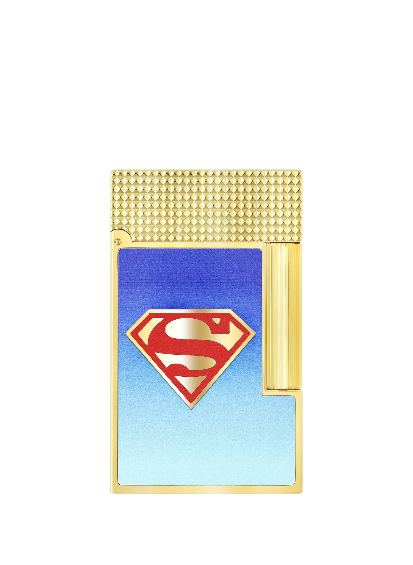 Superman Ligne 2 Lacquered Lighter S.T. DUPONT Blue