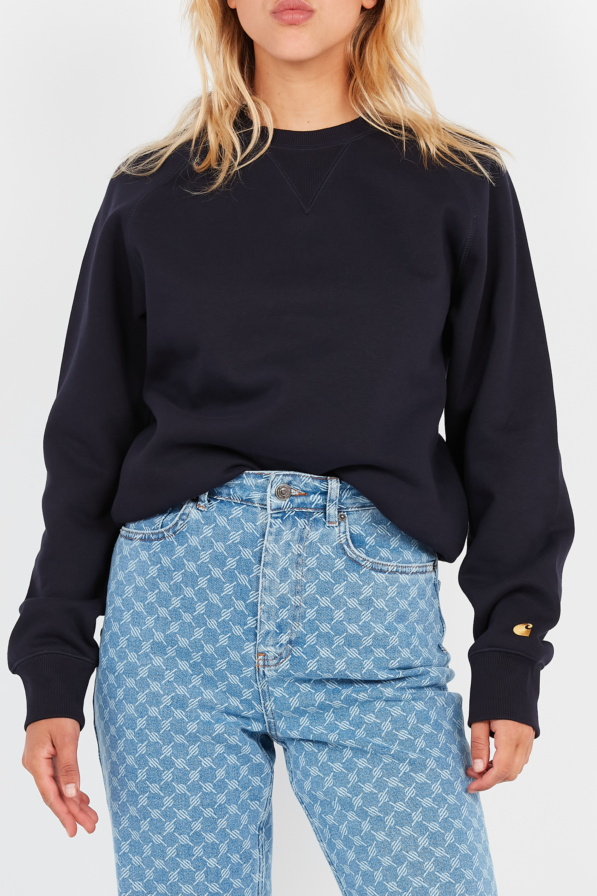 Sweat chase CARHARTT WIP Bleu