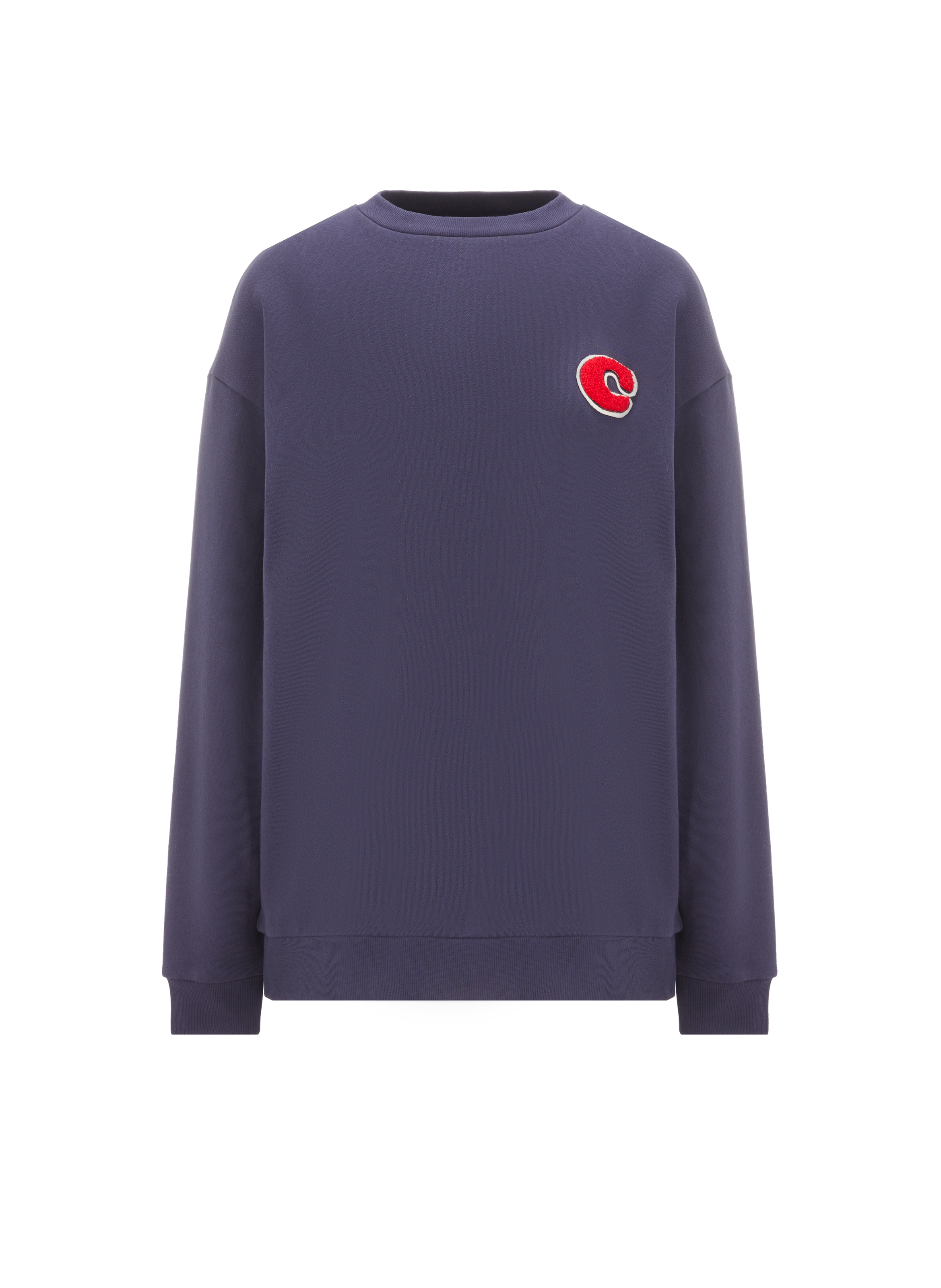 Sweatshirt C Badge en coton
