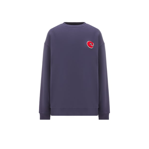 Sweatshirt C Badge en coton