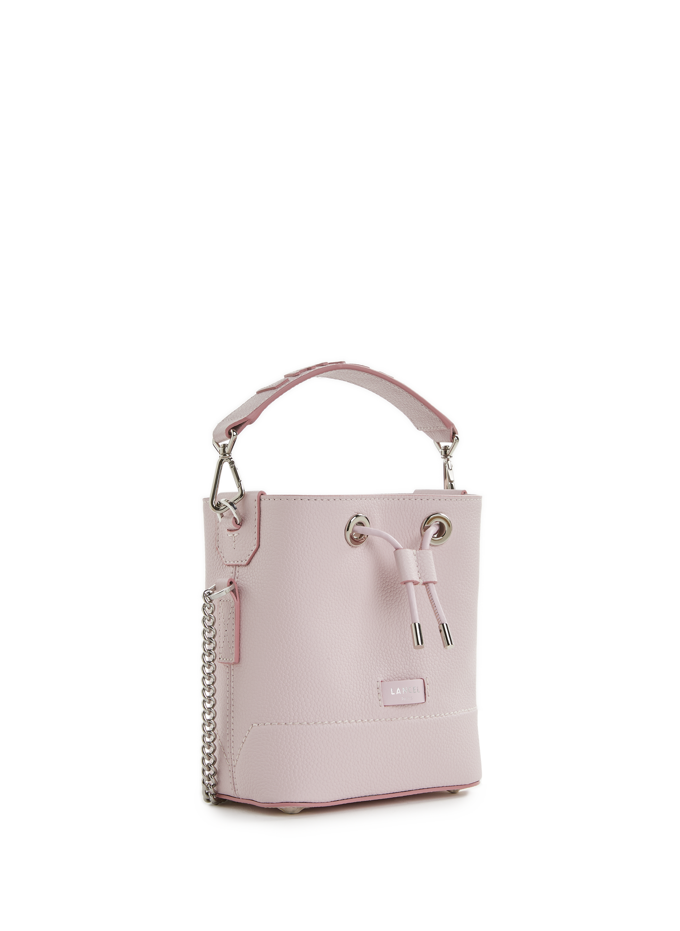 Mini sac seau Ninon en cuir