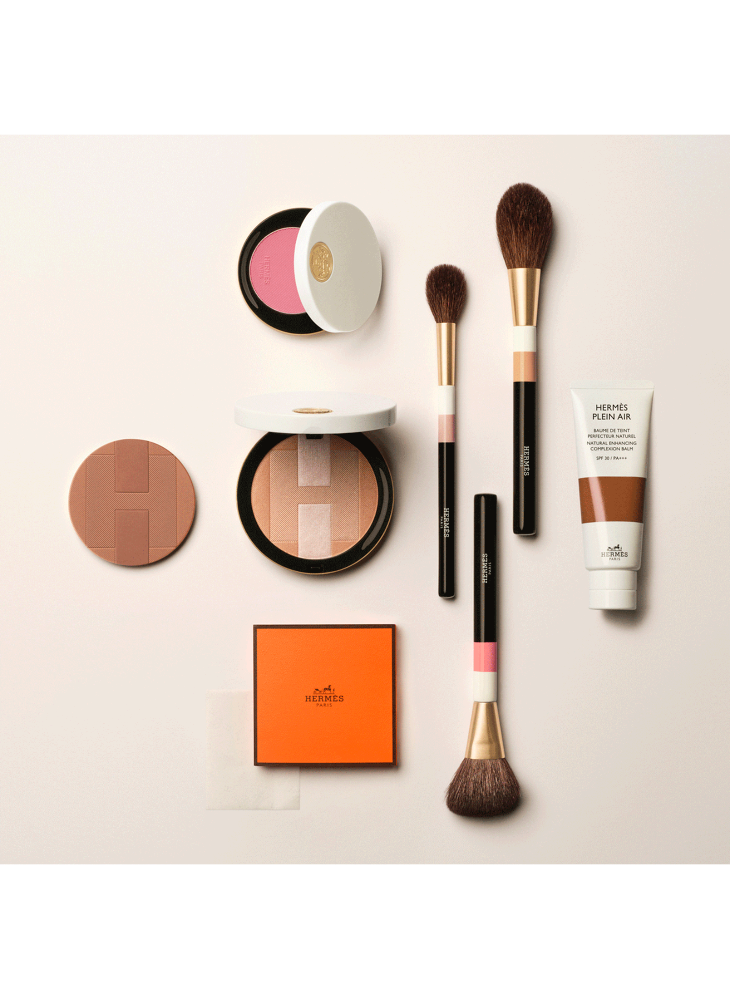 Rose Hermès Silky Blush Powder - Refill HERMÈS Rose doré