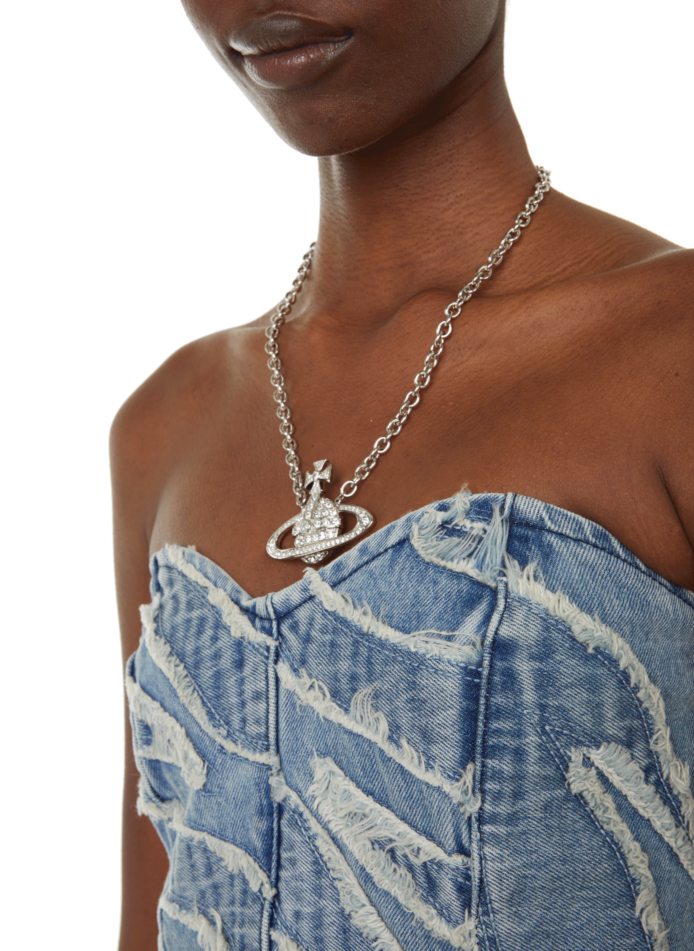 Collier Orb VIVIENNE WESTWOOD Argent