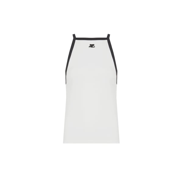 Top sans manches en coton