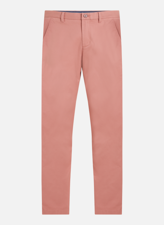 TOMMY HILFIGER Cotton chino trousers Pink