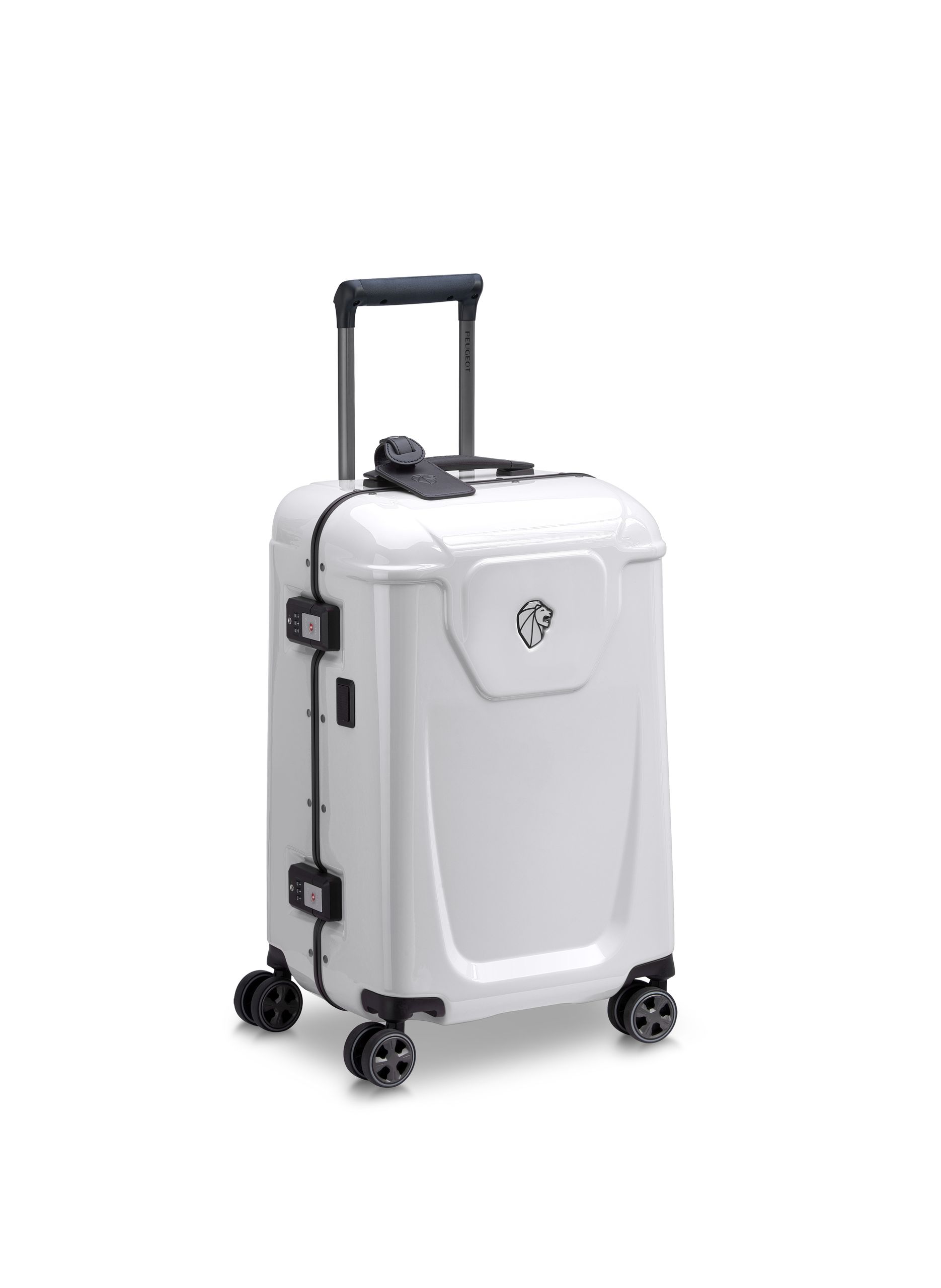 Valise cabine rigide taille s - peugeot voyages PEUGEOT VOYAGES Blanc