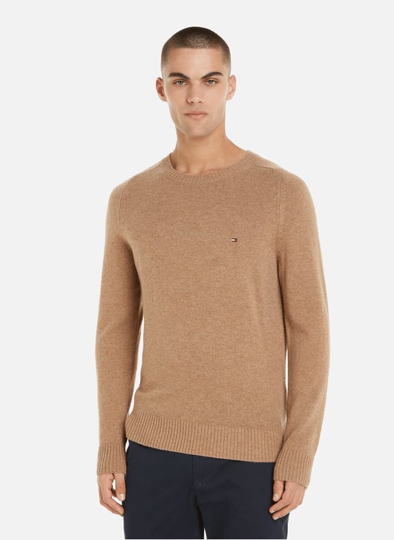 Pull en laine Beige by TOMMY HILFIGER TOMMY HILFIGER Pull en laine Beige