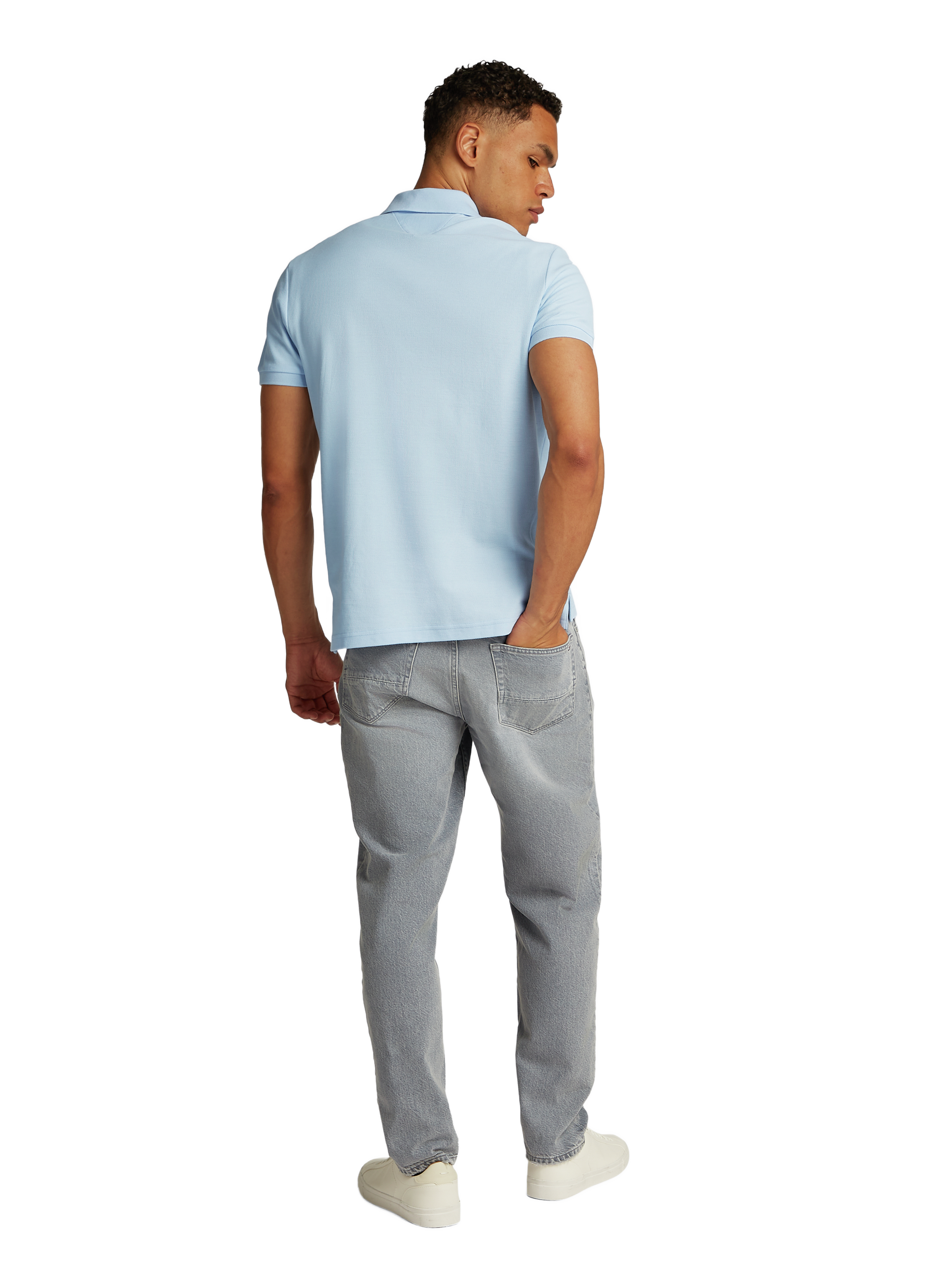  Cotton polo shirt  TOMMY HILFIGER Blue