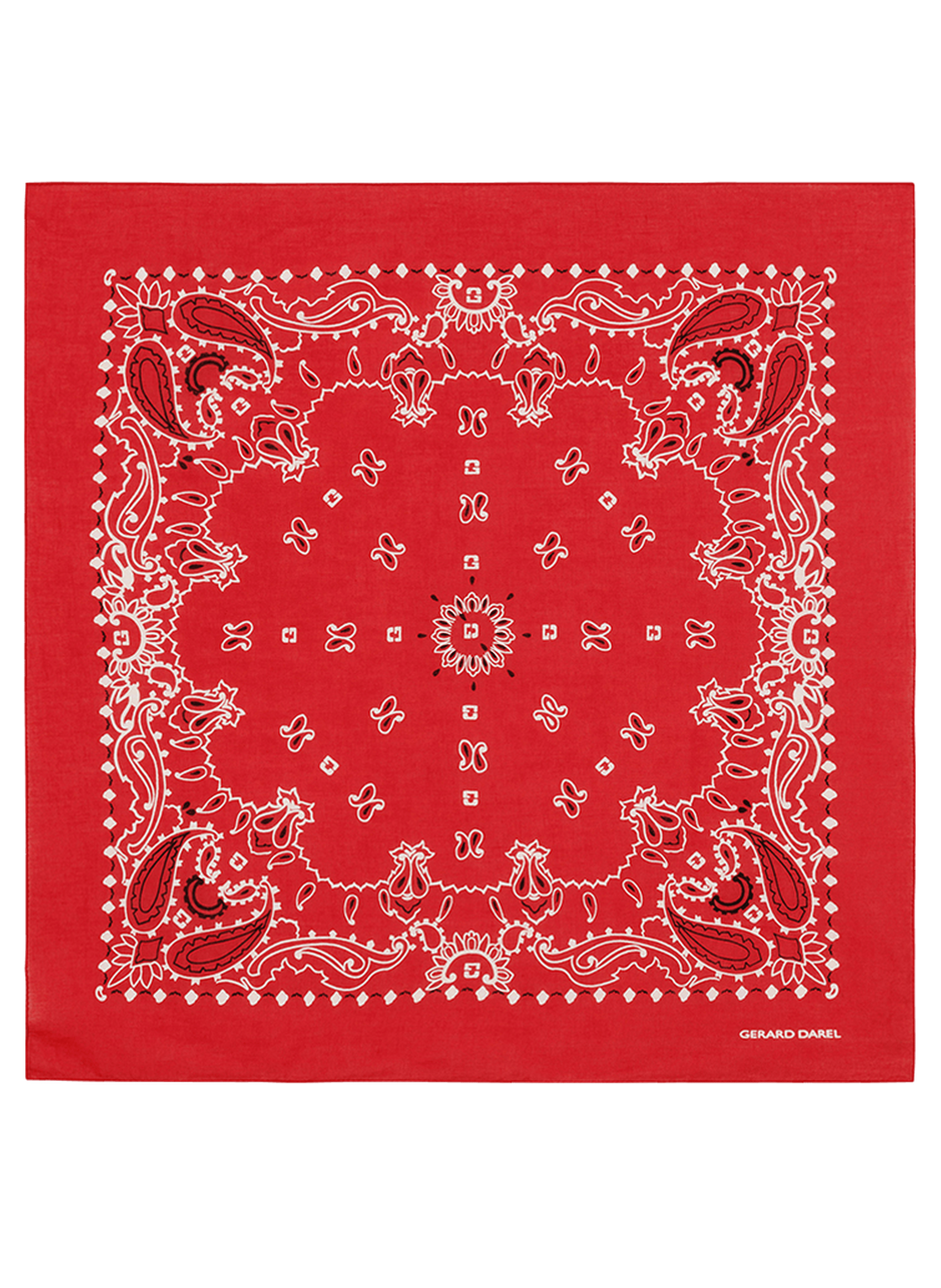 Bandana en coton - omaya GERARD DAREL Rouge