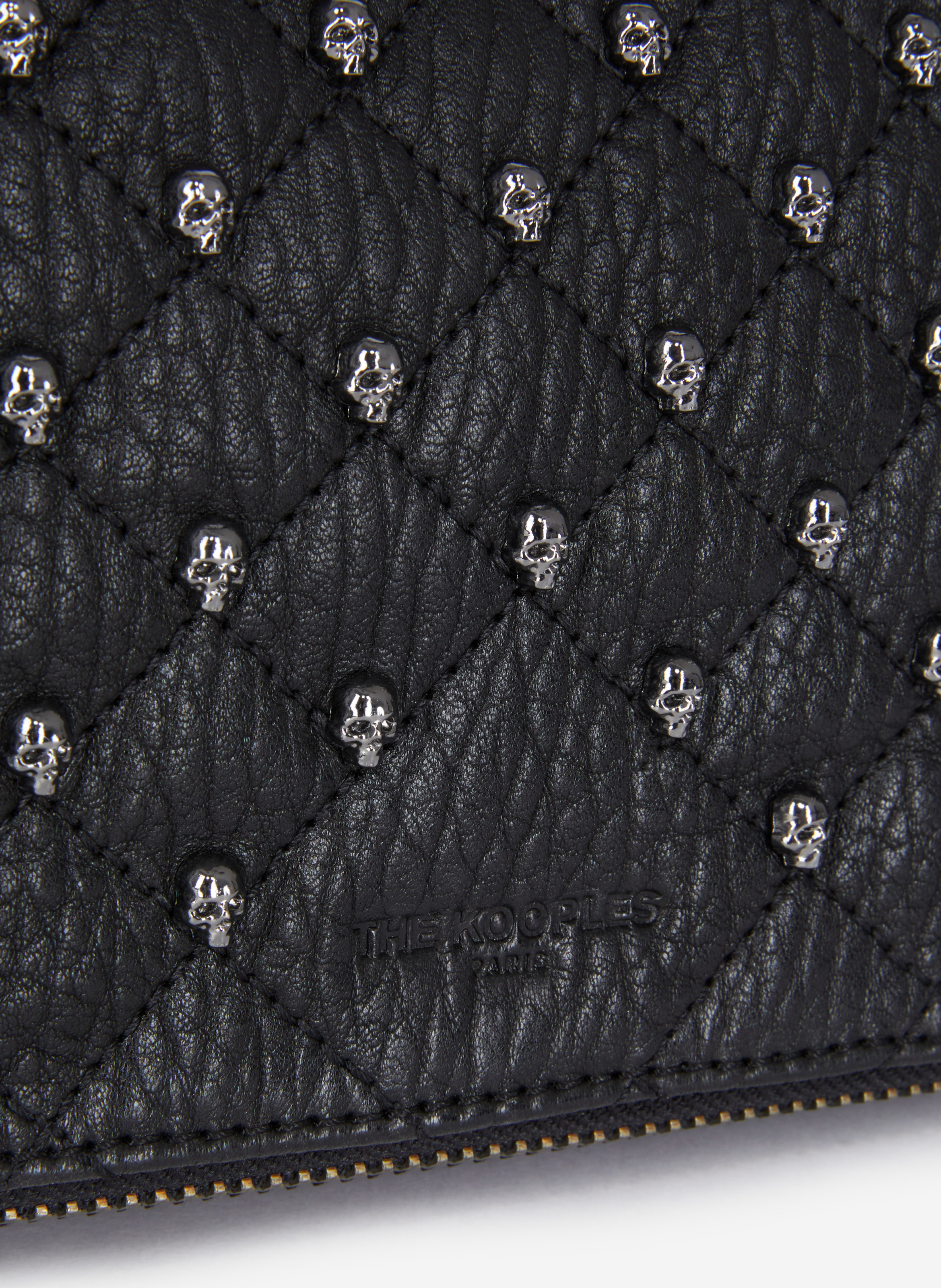 Pochette héritage medium en cuir THE KOOPLES Noir