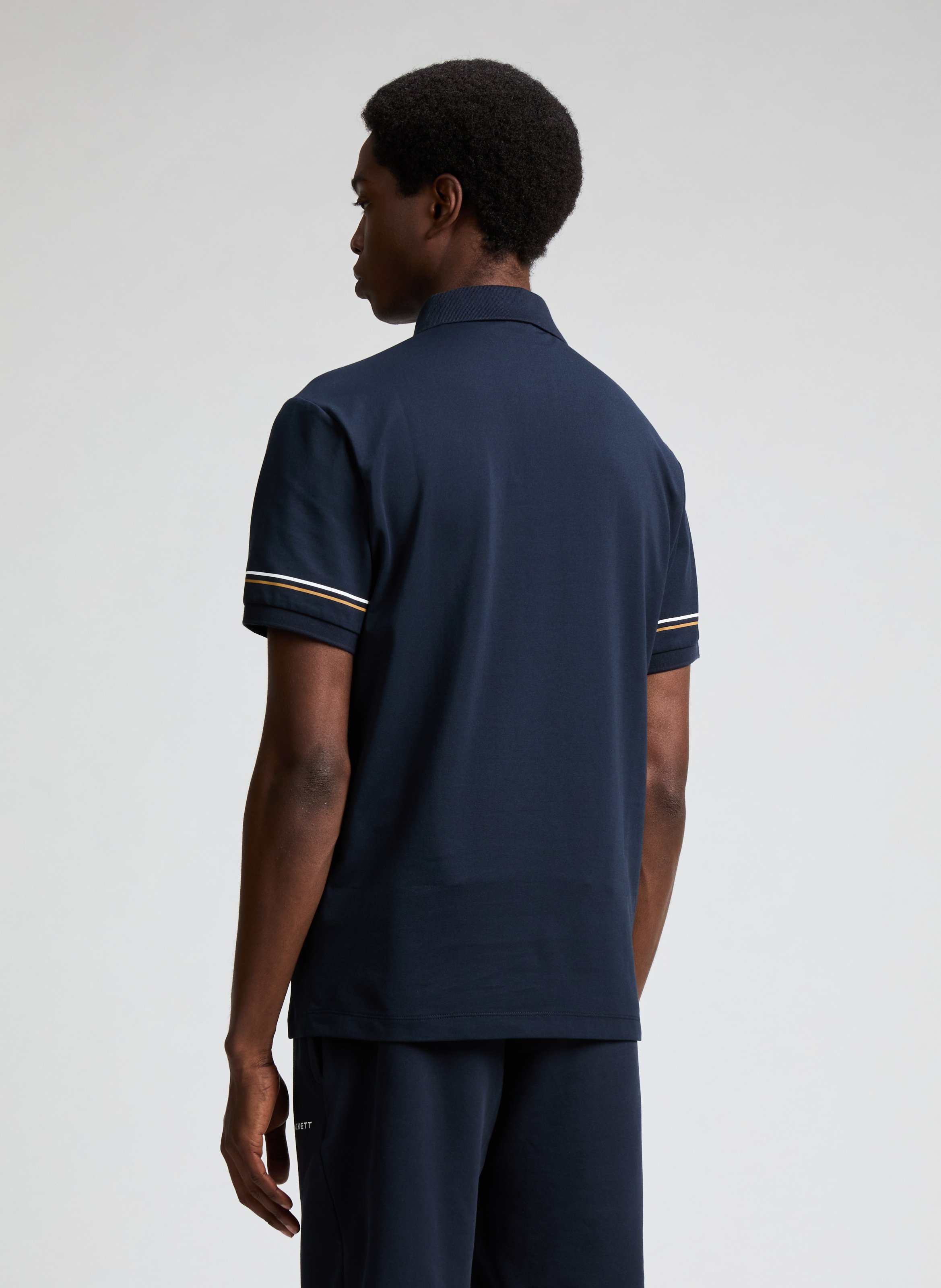 Polo à logo  HACKETT Bleu