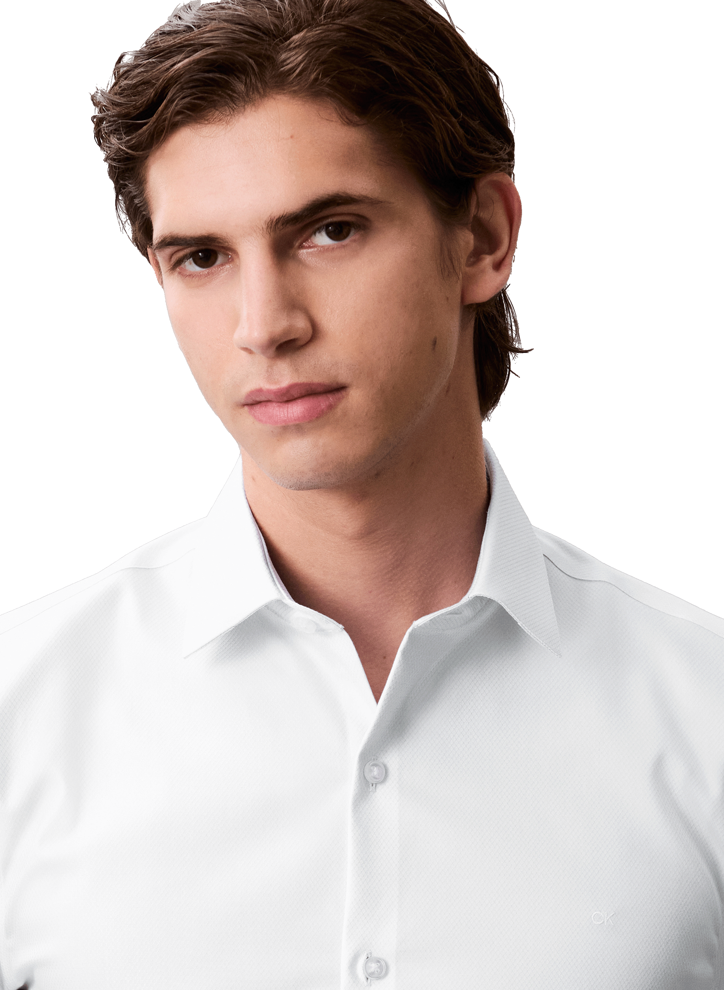 Plain shirt CALVIN KLEIN White
