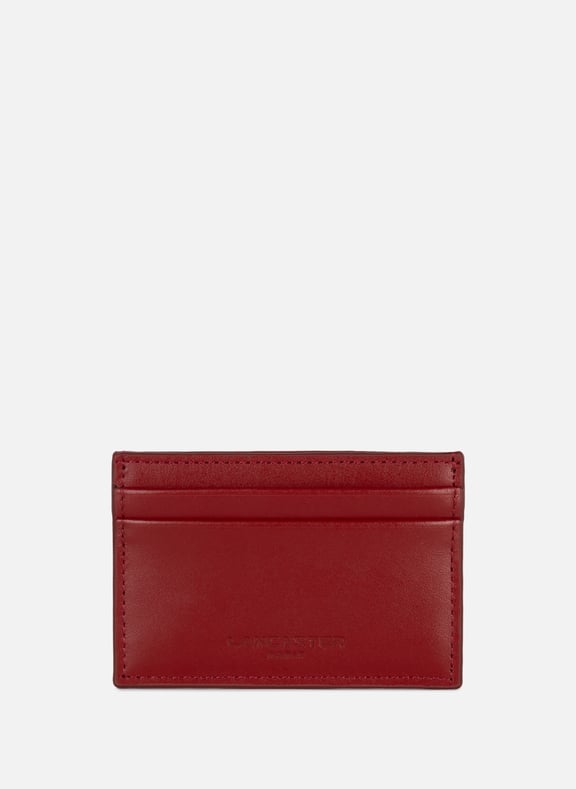 Porte-cartes - paris pm Rouge by LANCASTER LANCASTER Porte-cartes - paris pm Rouge