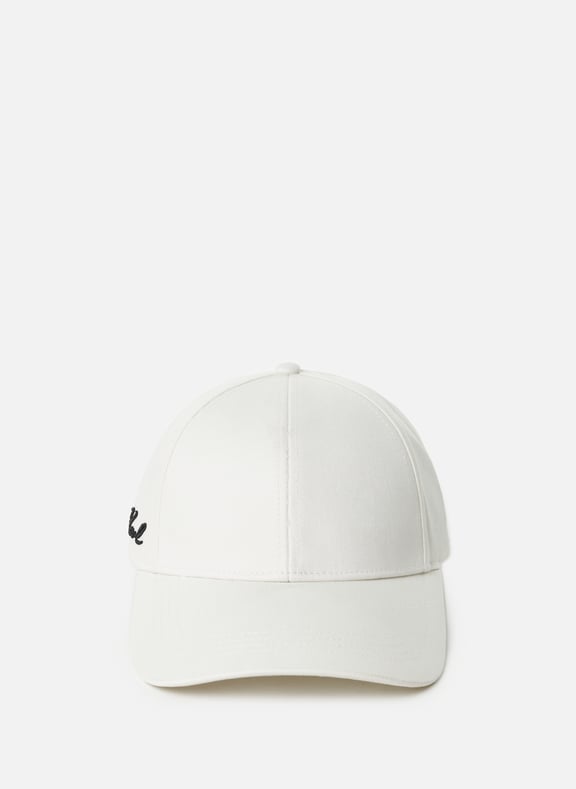 Casquette en coton Beige by KARL LAGERFELD KARL LAGERFELD Casquette en coton Beige