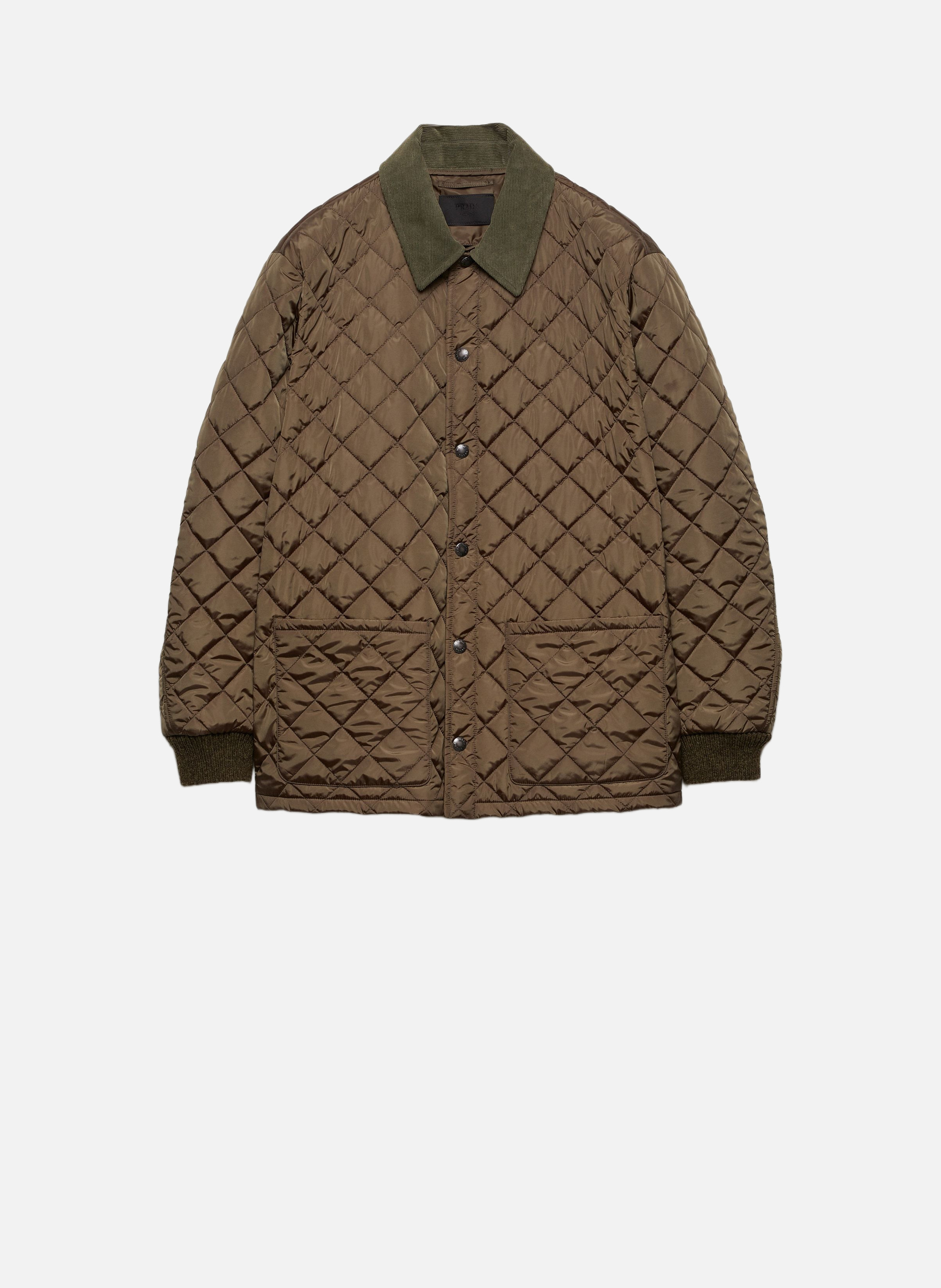 Veste en re-nylon PRADA Vert