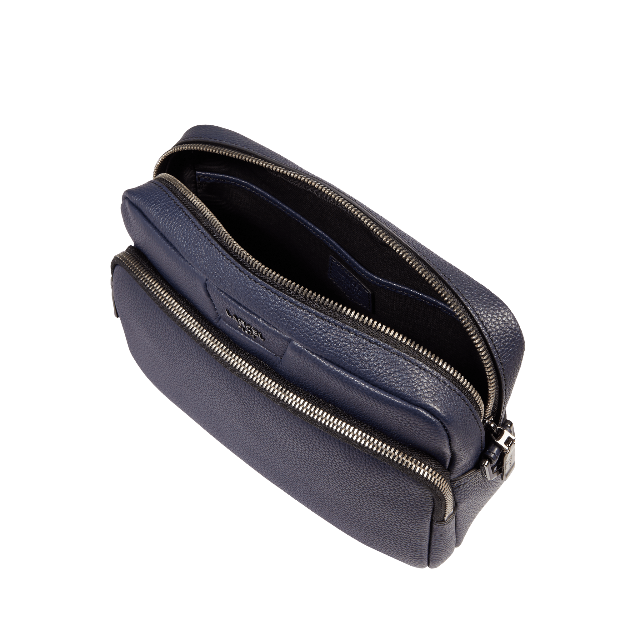 Sac caméra côme de lancel en cuir LANCEL Bleu