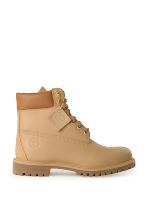 Boots bi-matière crantées en cuir TIMBERLAND Boots bi-matière crantées en cuir TIMBERLAND